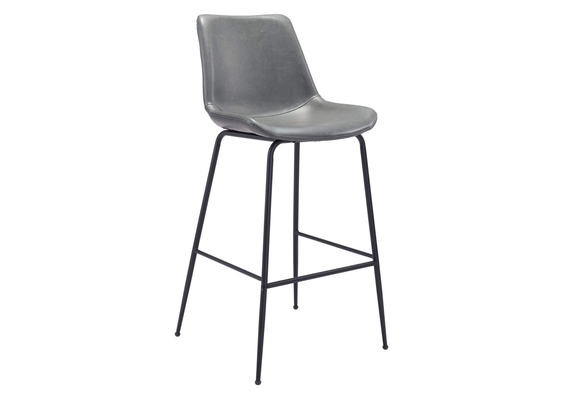 Byron Barstool Gray image 4