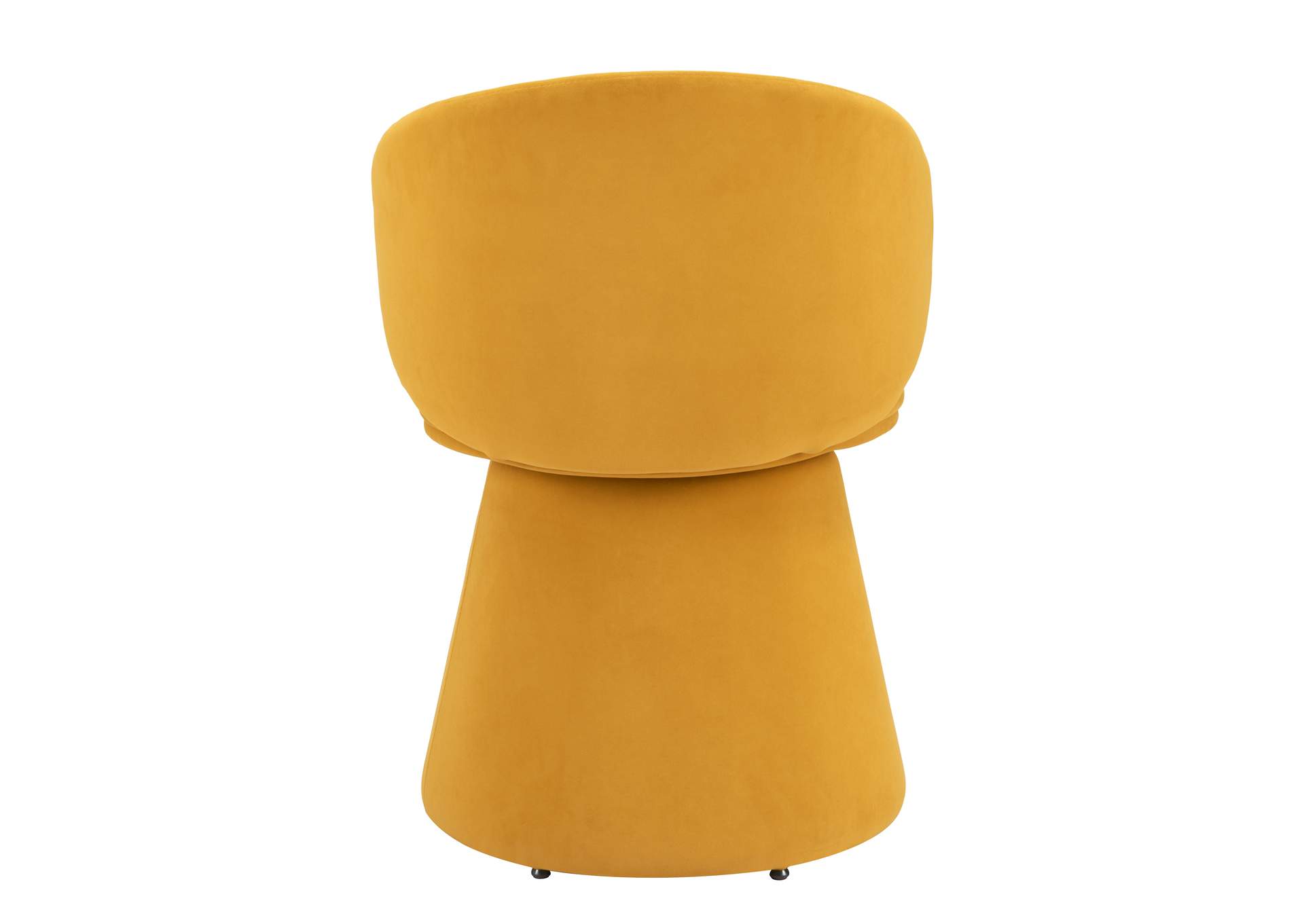 Oblic Swivel Dining Chair Orange image 8