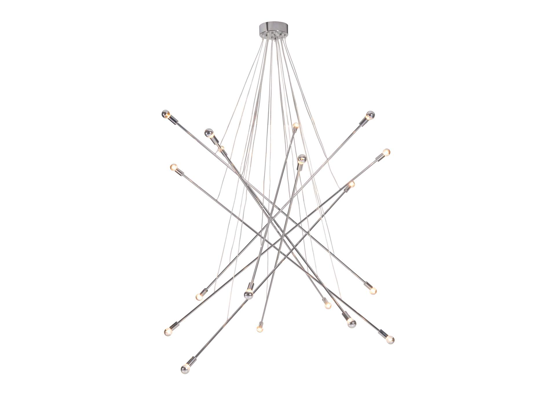 Belief Ceiling Lamp Chrome image 3