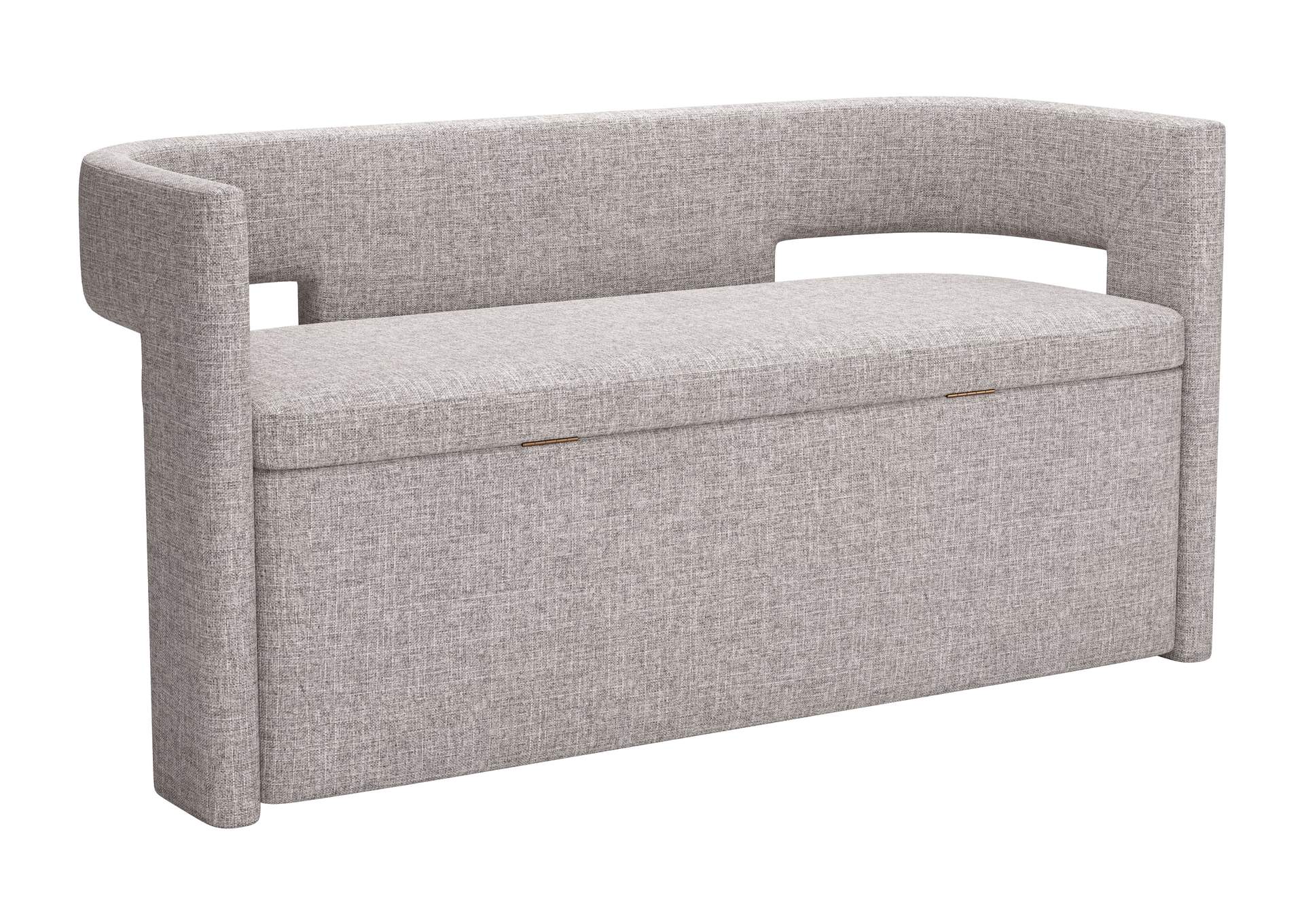 Papua Storage Bench Gray image 1
