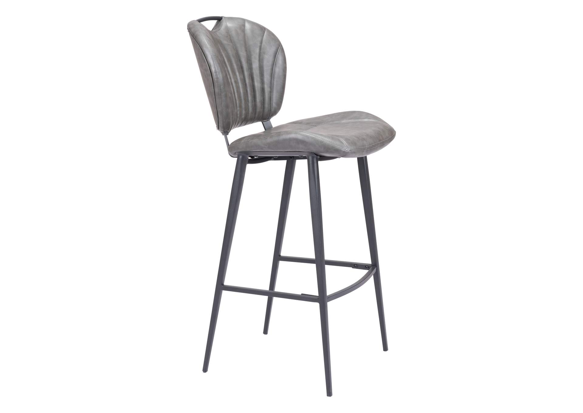 Terrence Barstool Vintage Gray image 8