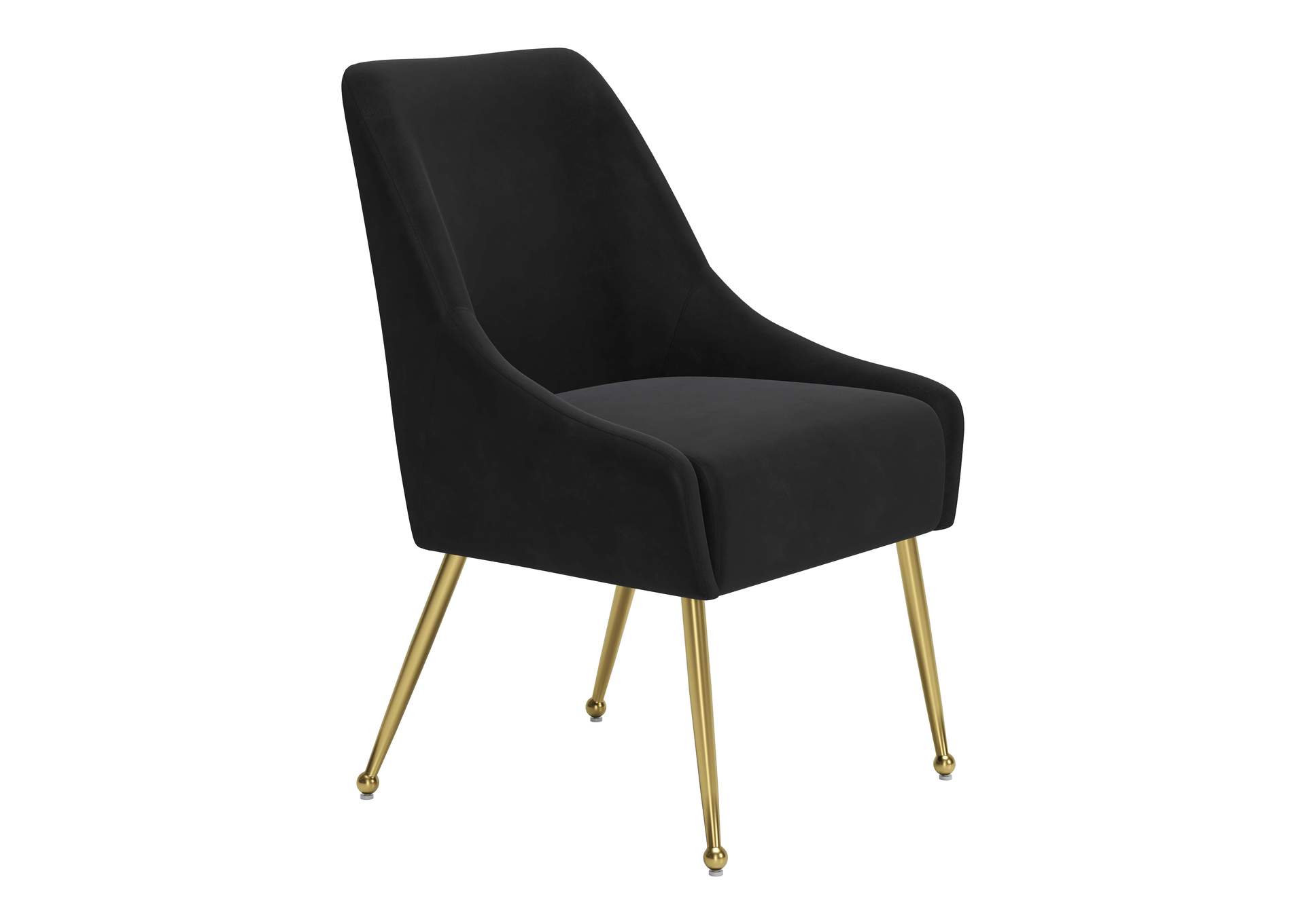 Maxine Dining Chair Black & Gold image 9
