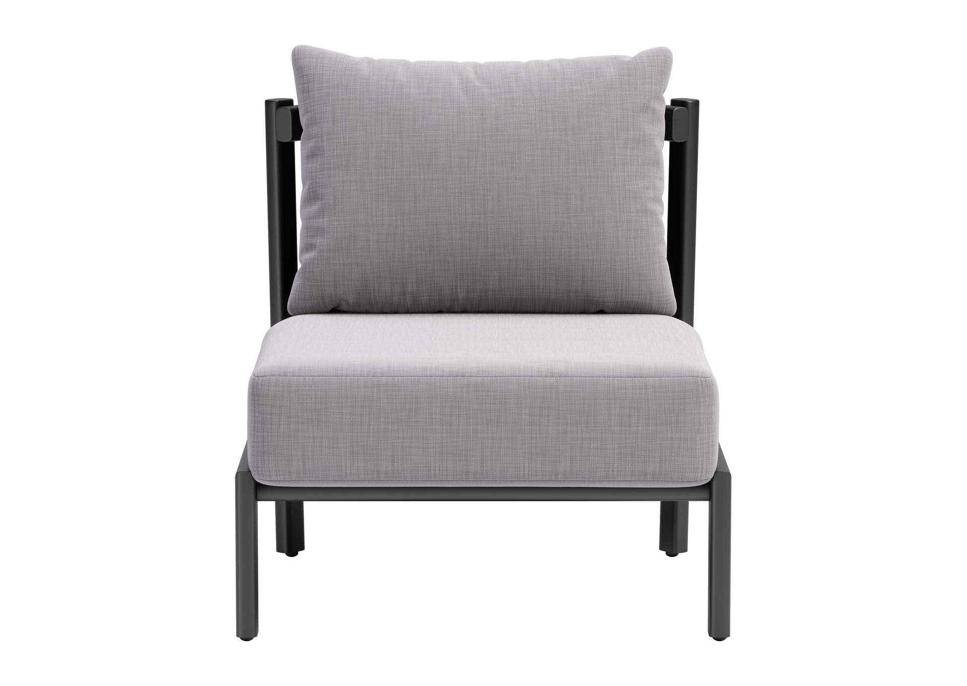 Horizon Outdoor Accent Chair Gray image 7
