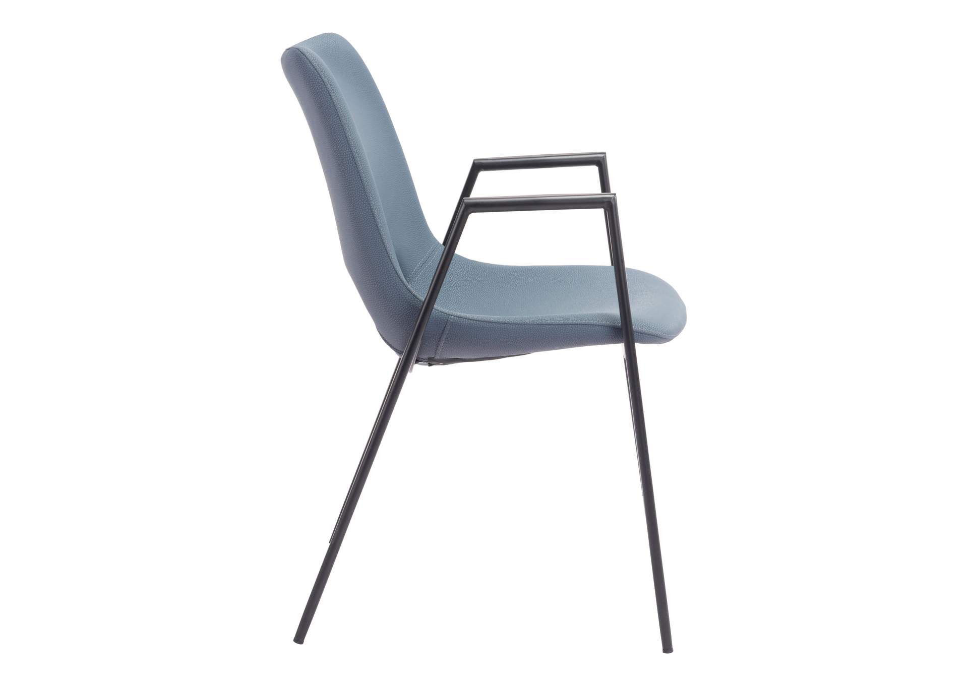 Desi Dining Chair (Set Of 2) Azure Gray image 5