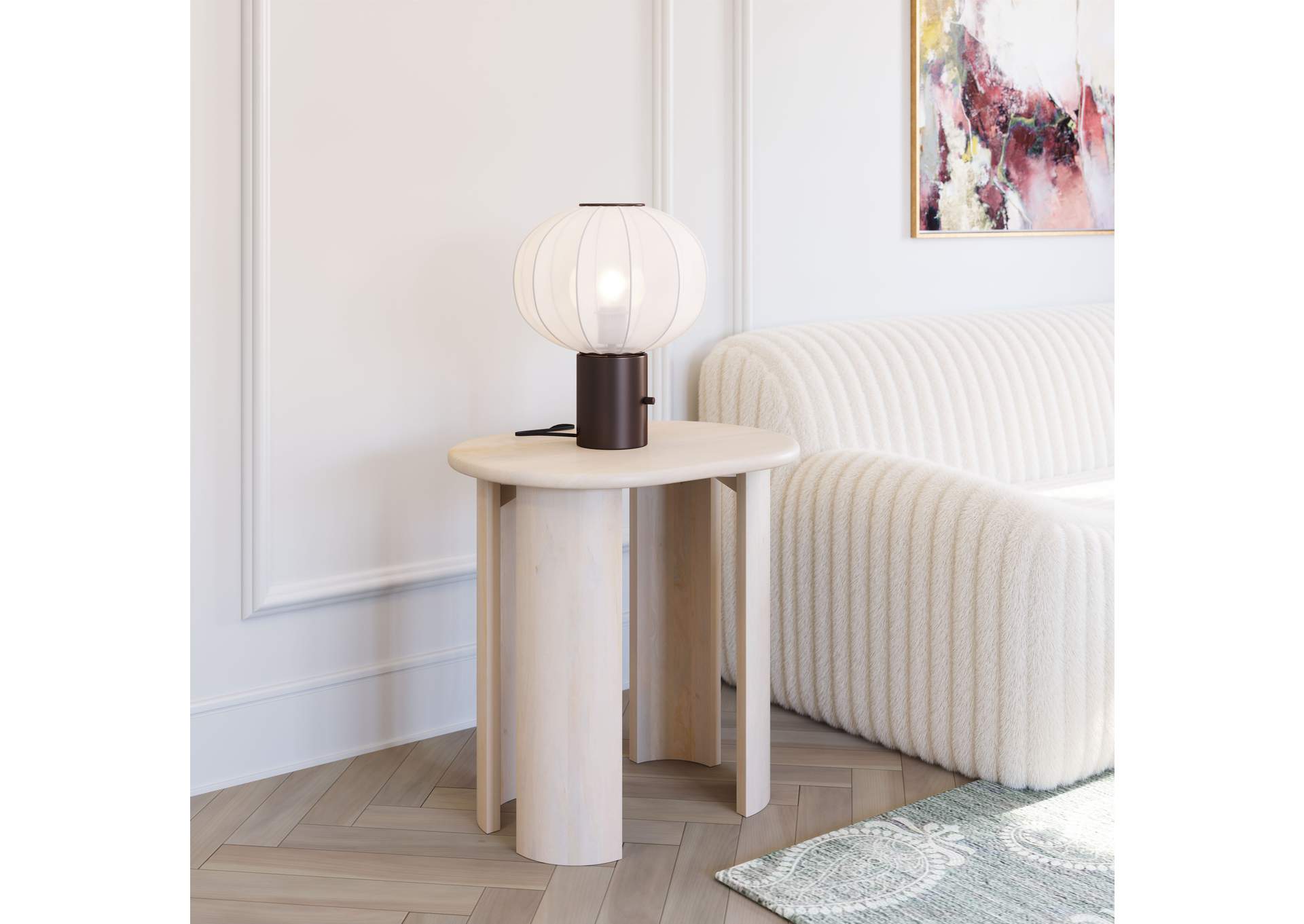 Risan Side Table Natural image 1