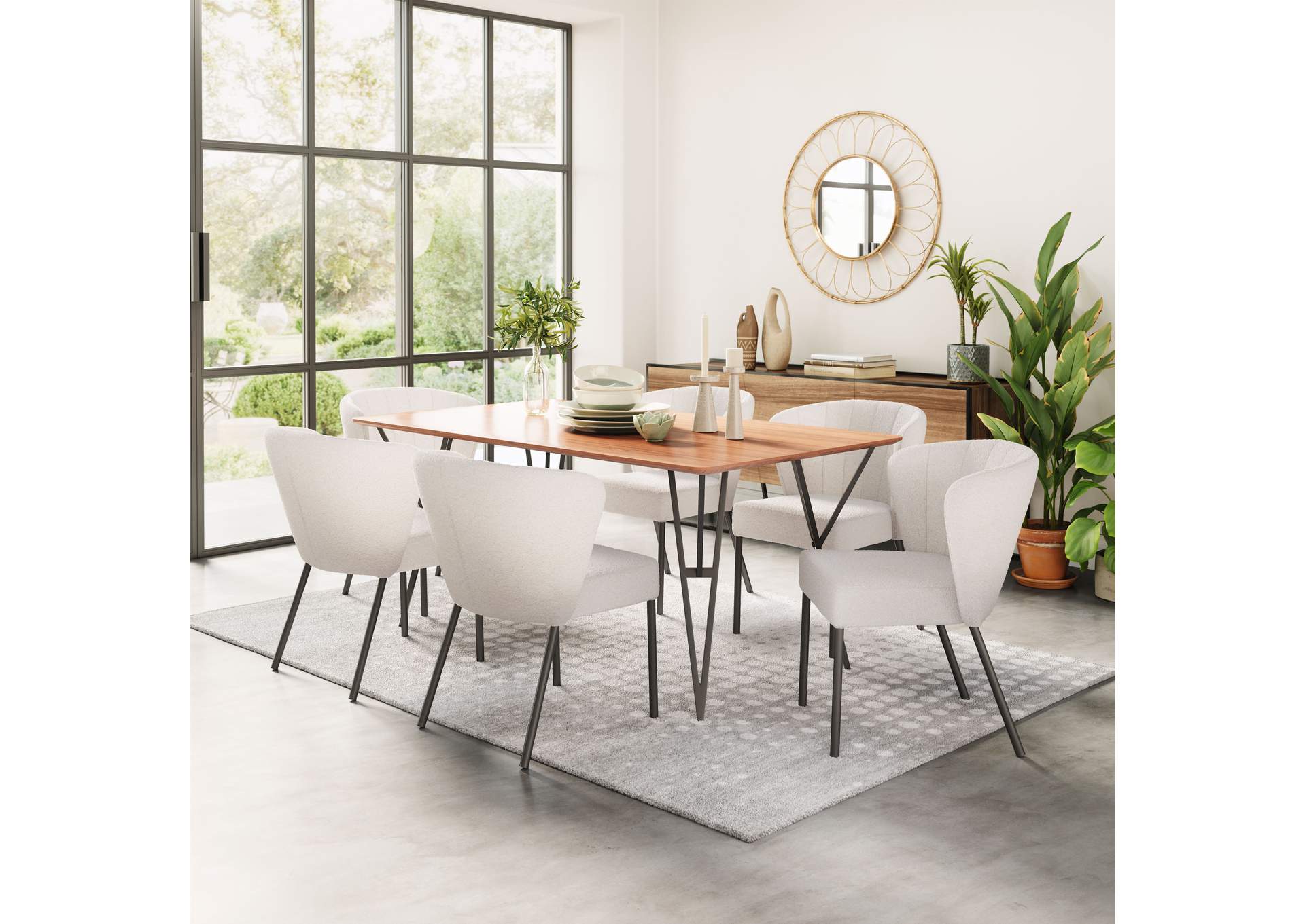 Aimee Dining Chair (Set Of 2) Cream image 3