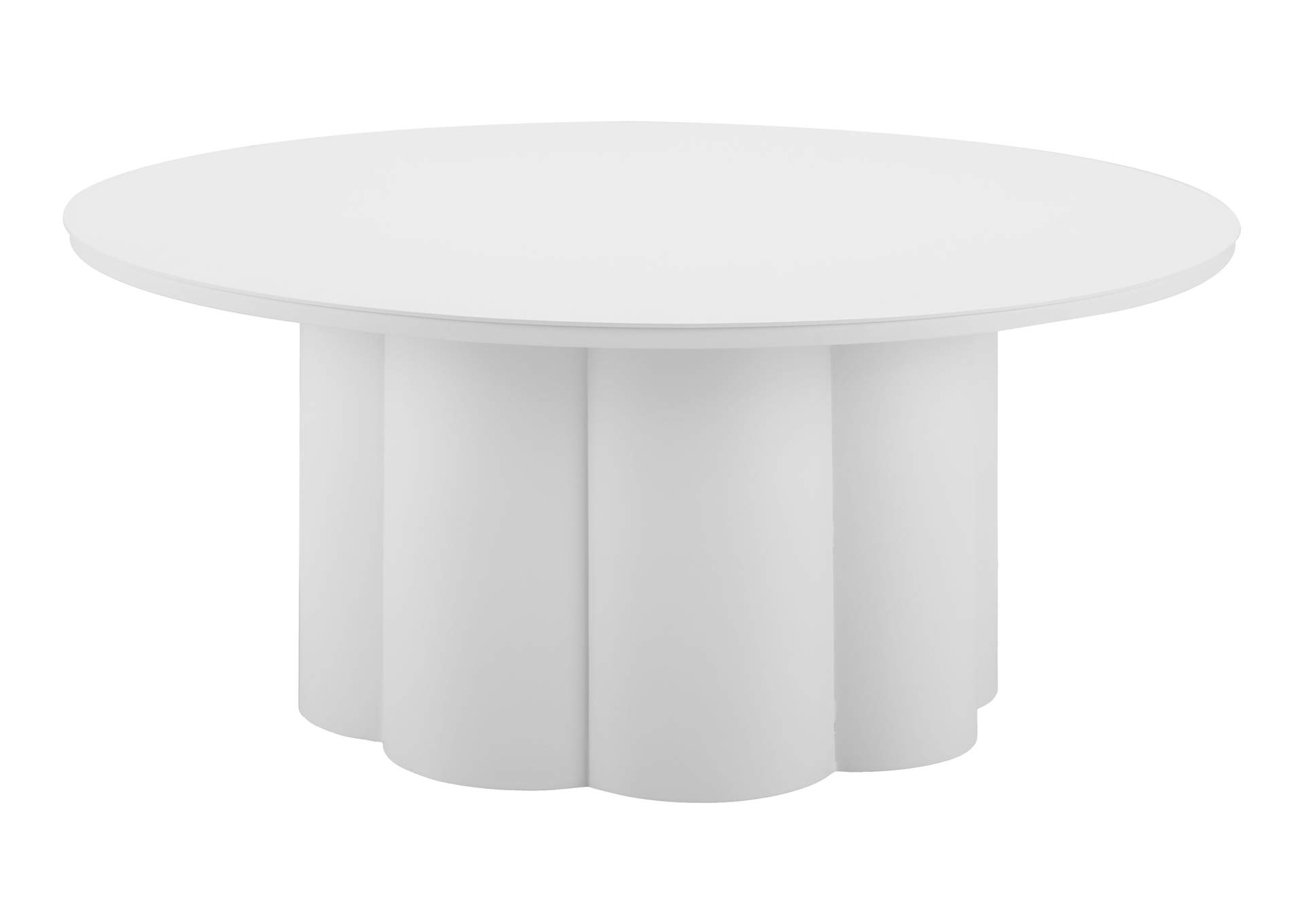 Palmier Outdoor Coffee Table White image 7
