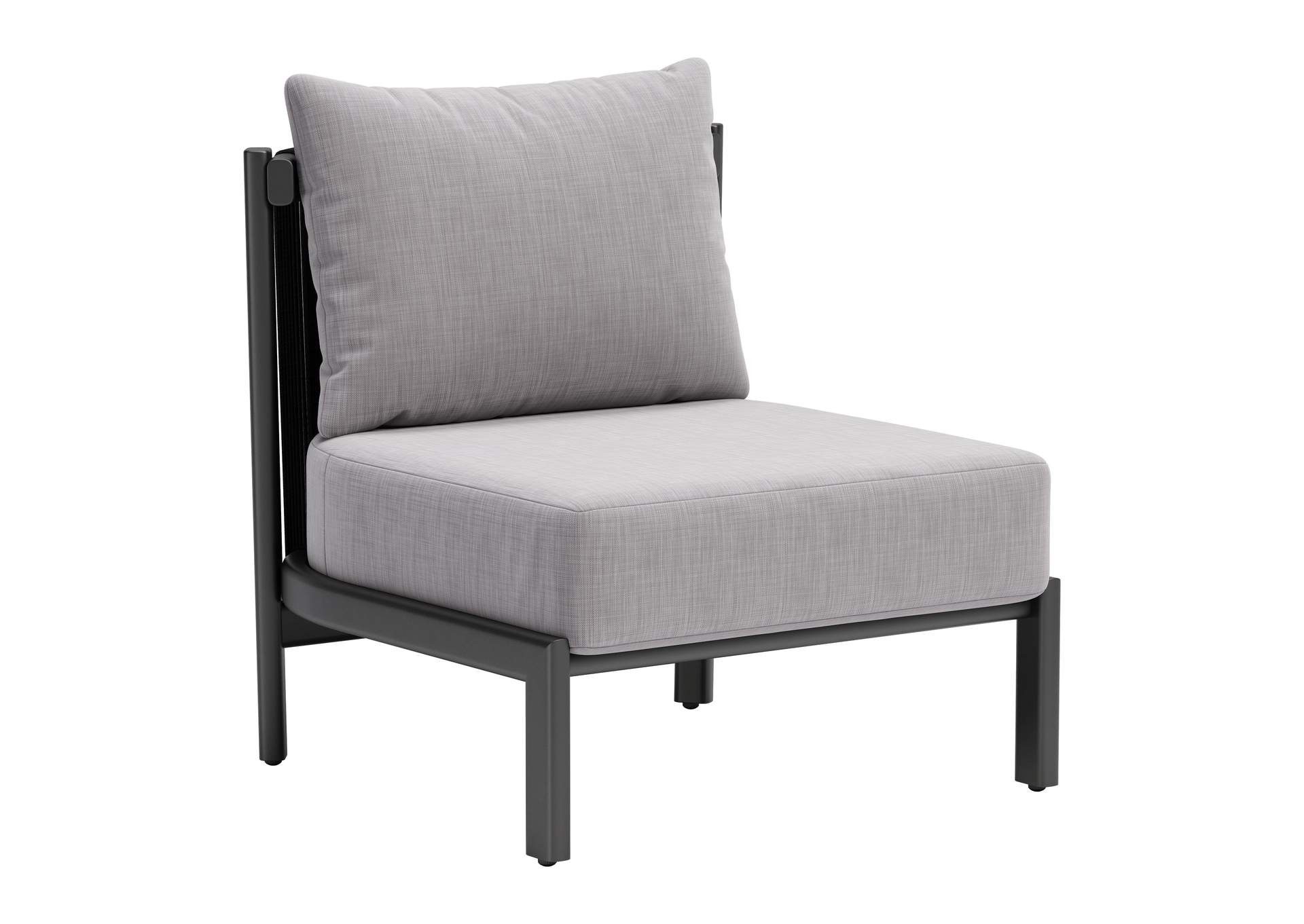 Horizon Outdoor Accent Chair Gray image 5