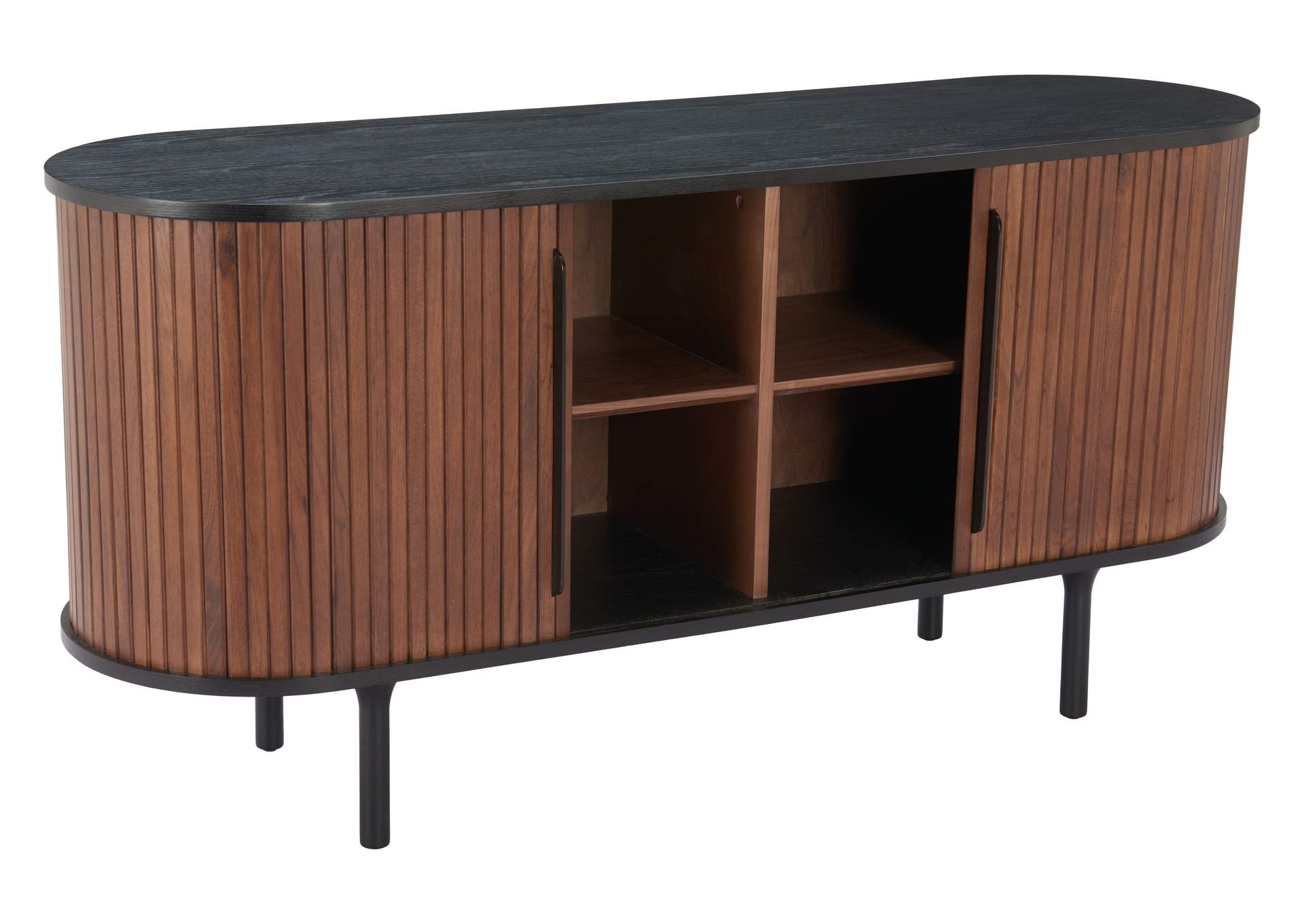 Koriana Sideboard Black & Walnut image 7