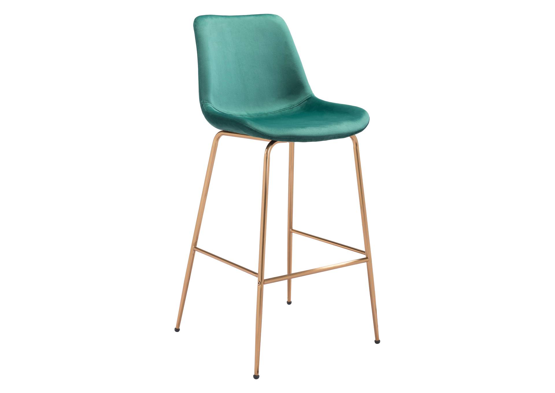 Tony Barstool Green & Gold image 4