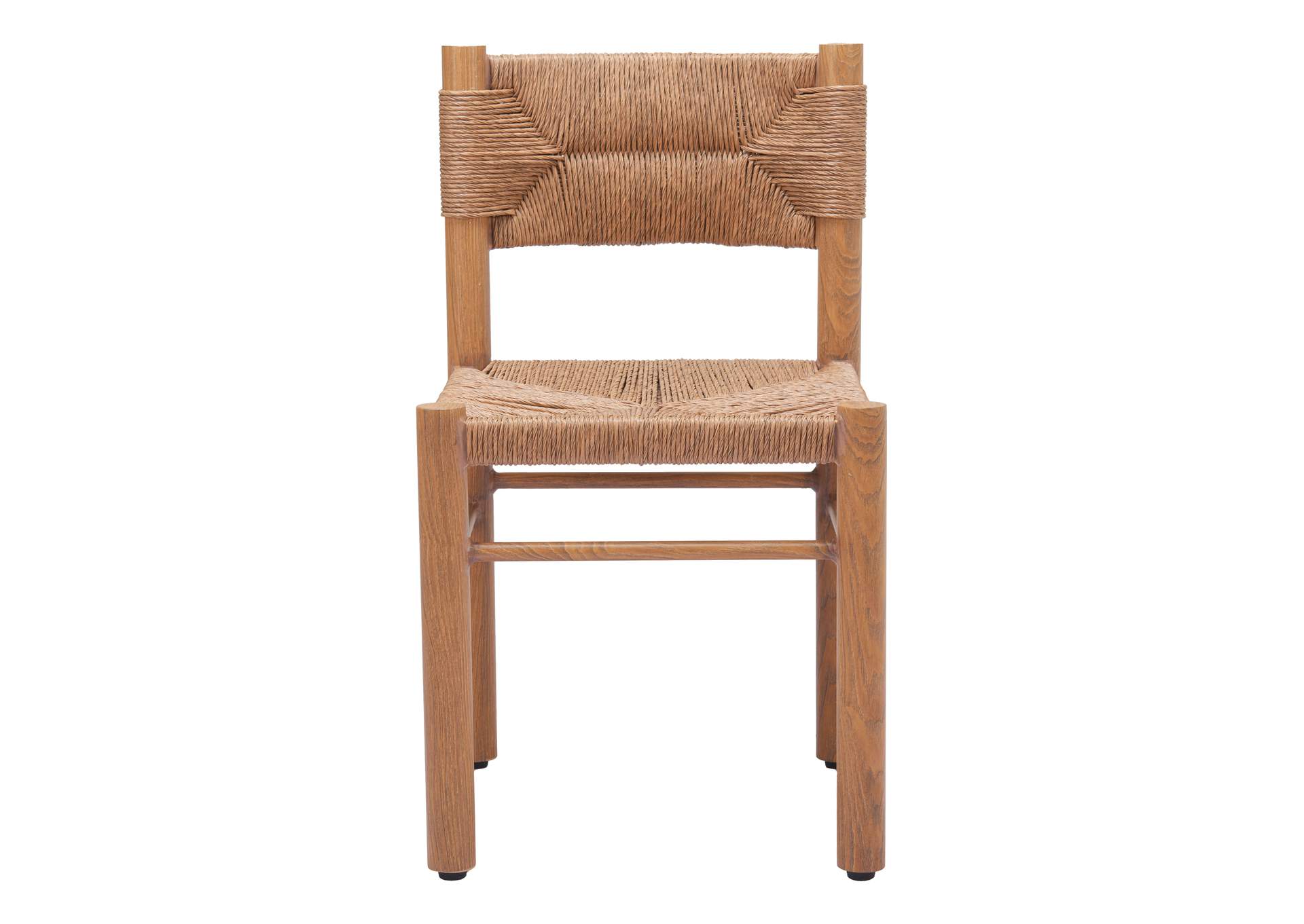Iska Outdoor Dining Chair (Set Of 2) Natural image 7