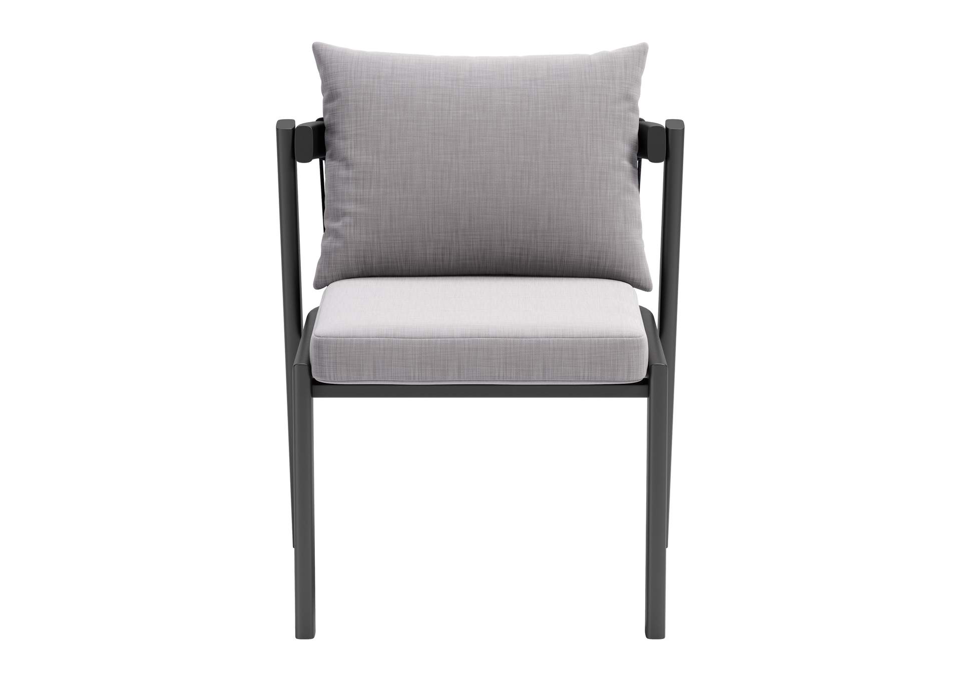 Horizon Outdoor Dining Chair (Set Of 2) Gray image 6