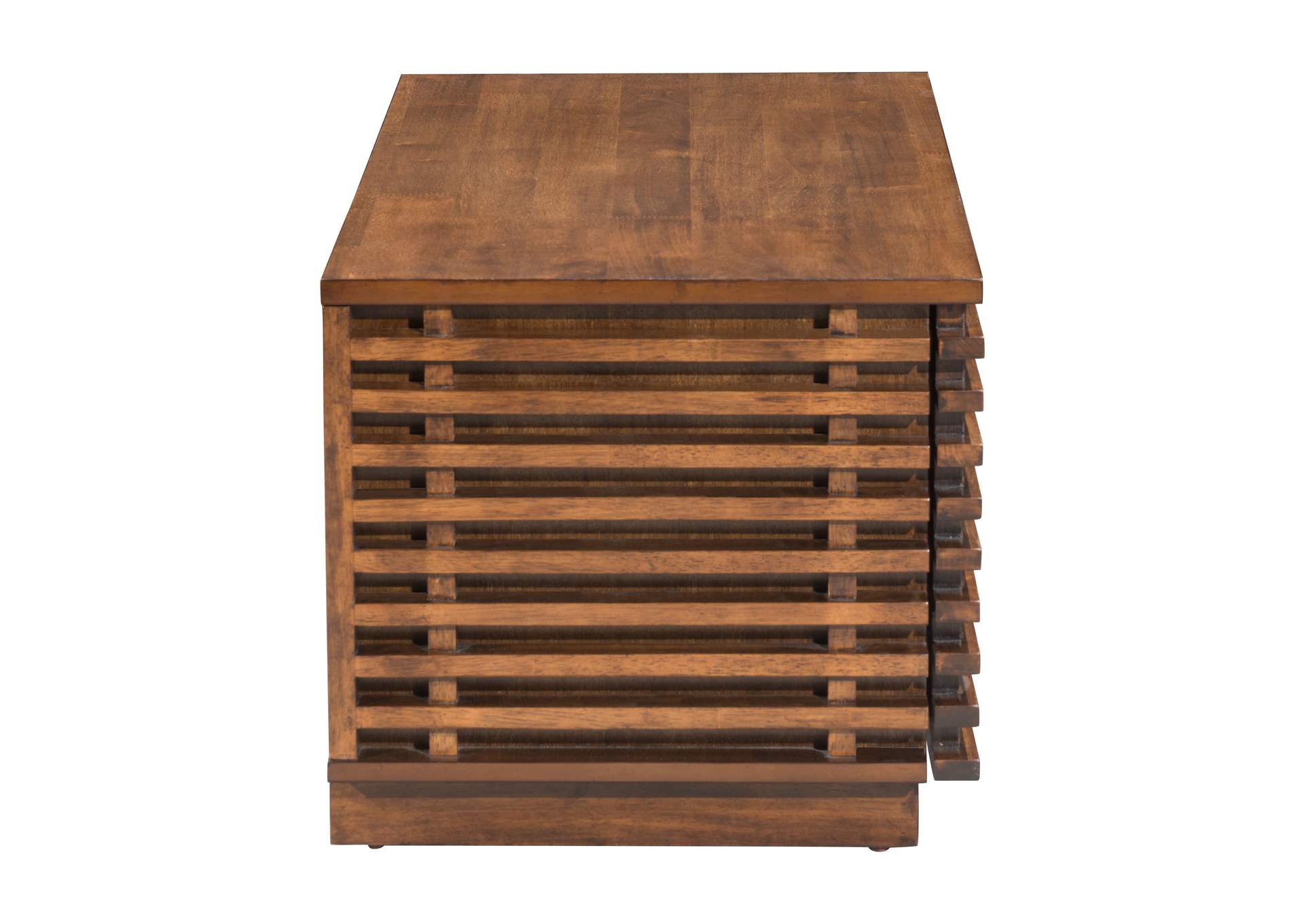 Linea Narrow Entertainment Stand Walnut image 4