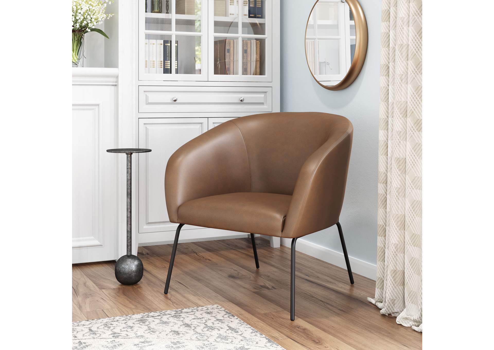 Quinten Accent Chair Vintage Brown image 3