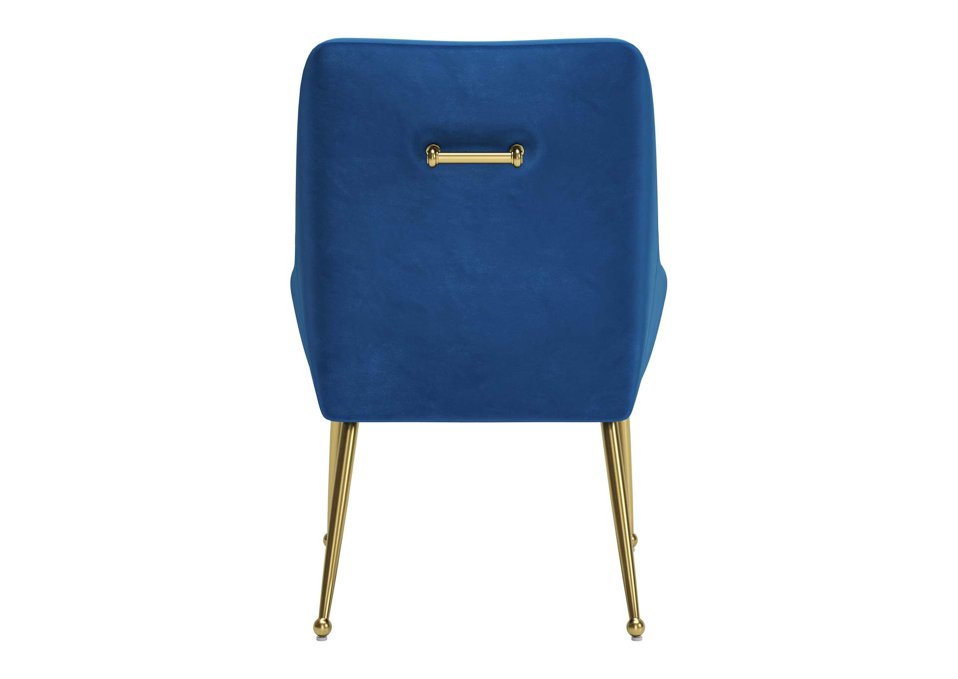 Maxine Dining Chair Navy Blue & Gold image 7