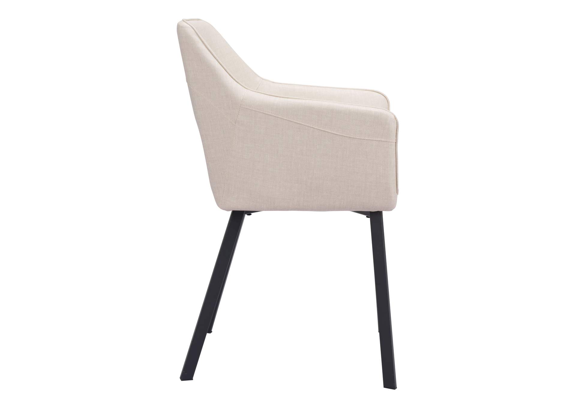 Adage Dining Chair (Set Of 2) Beige image 5