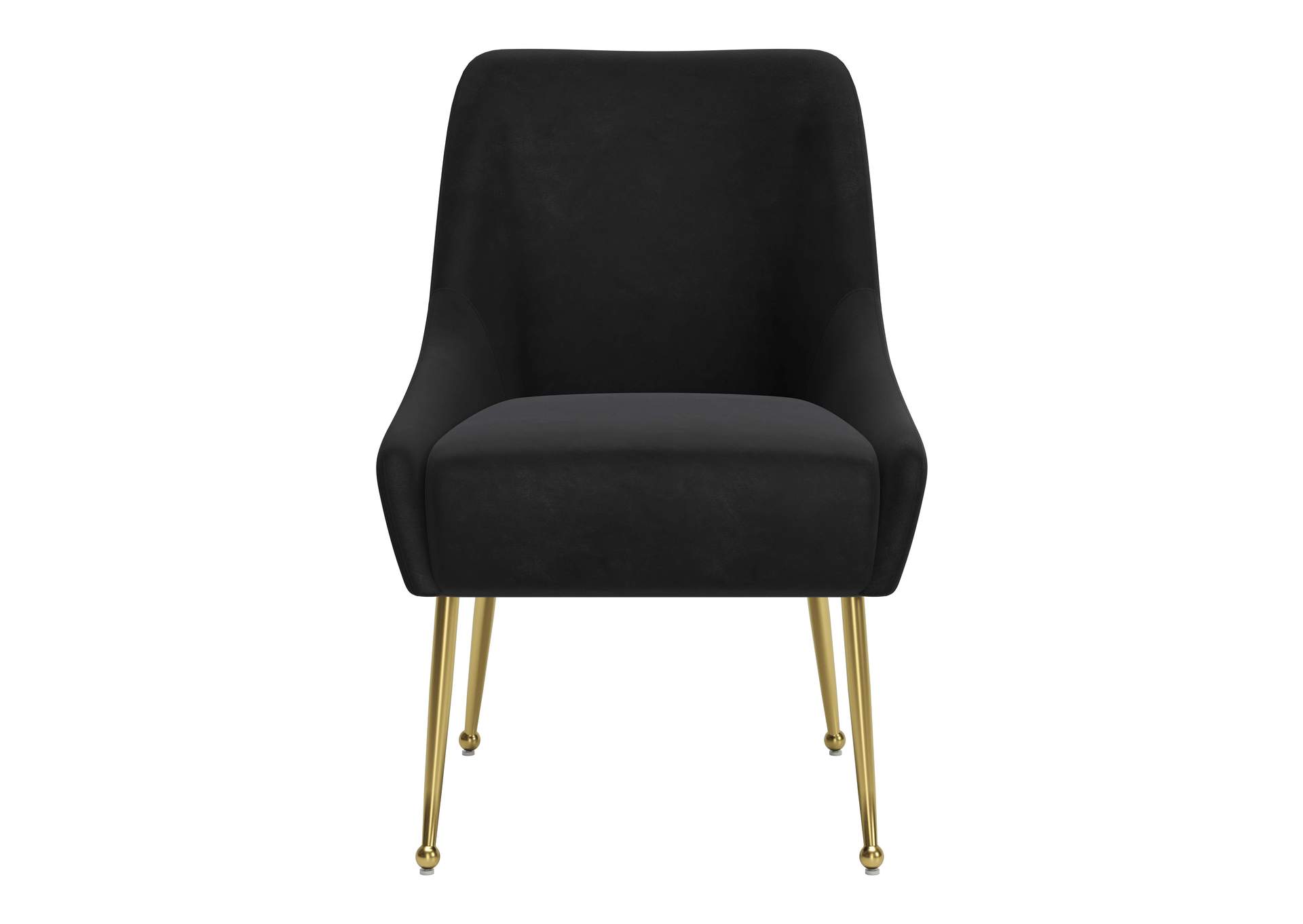 Maxine Dining Chair Black & Gold image 6