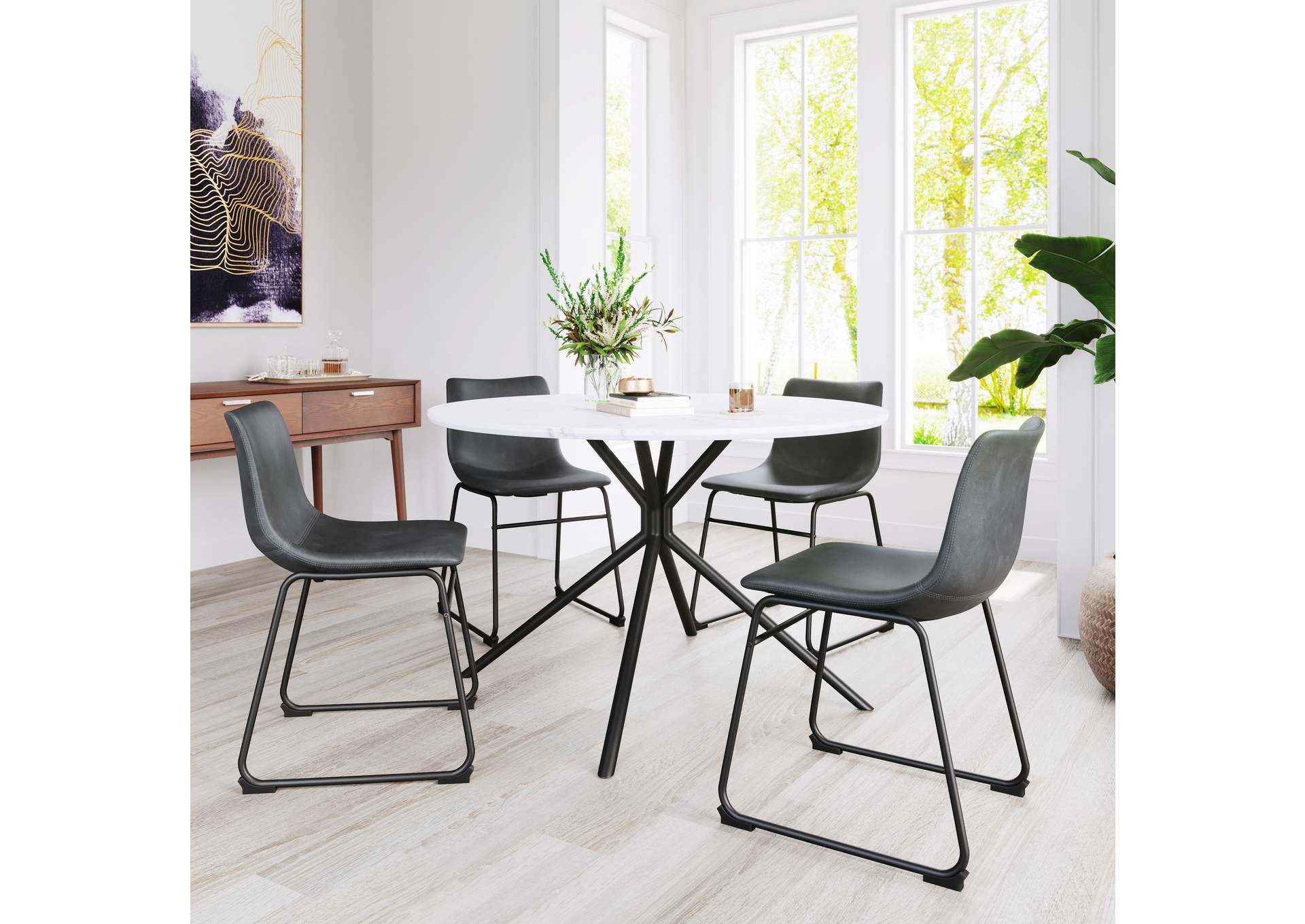 Amiens Dining Table White