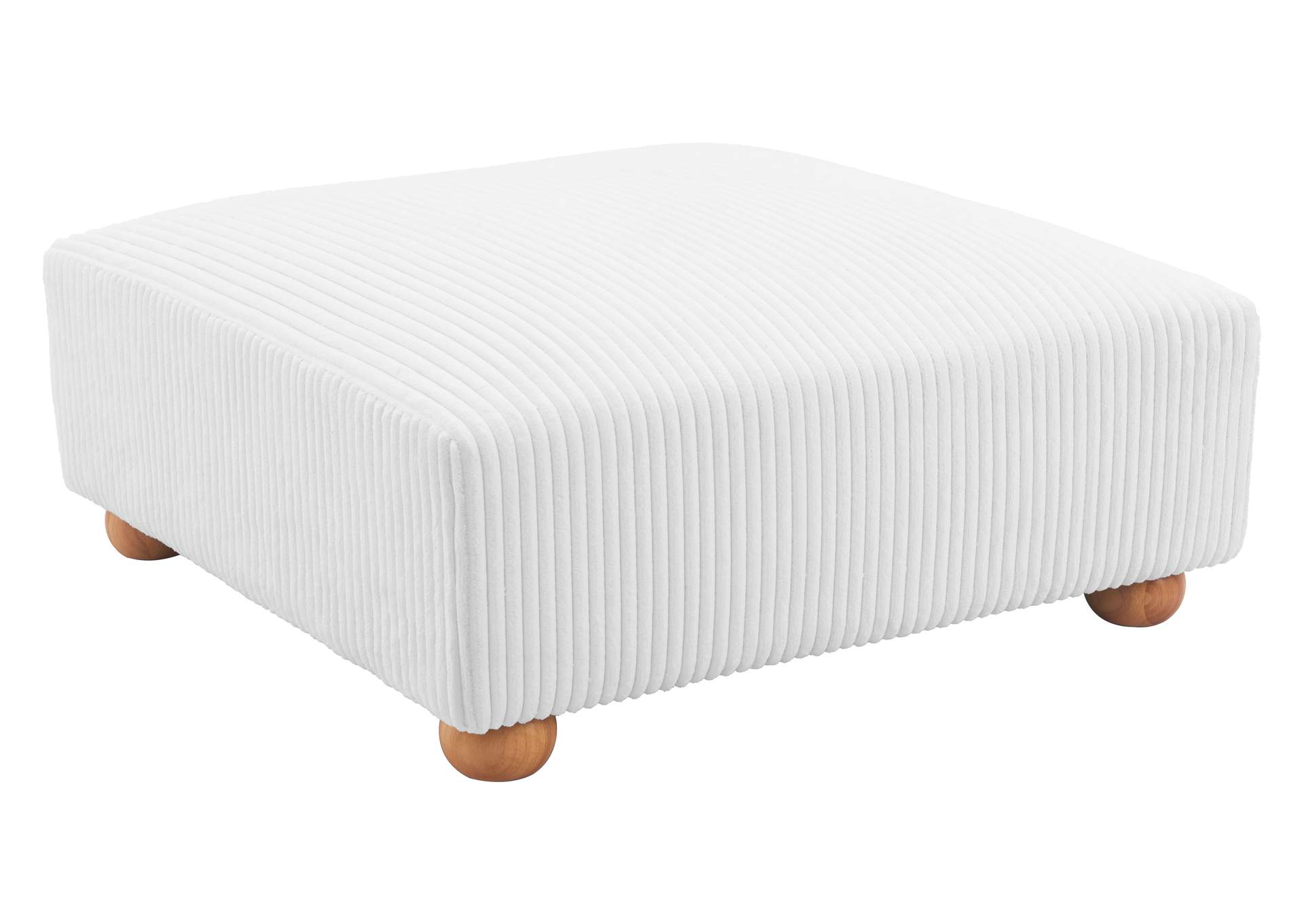 Tayte Ottoman White image 4