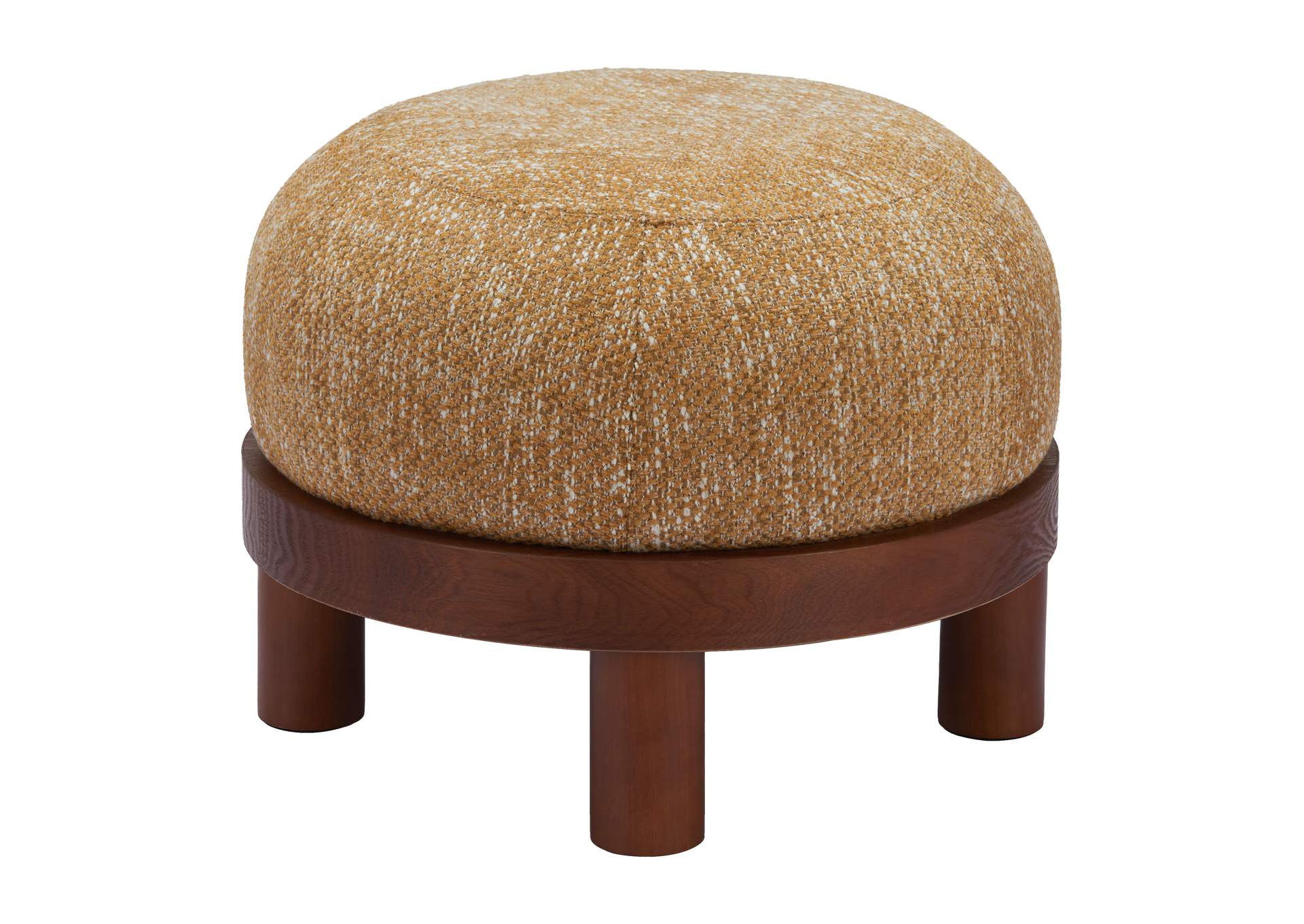 Gome Ottoman Oat Yellow image 4