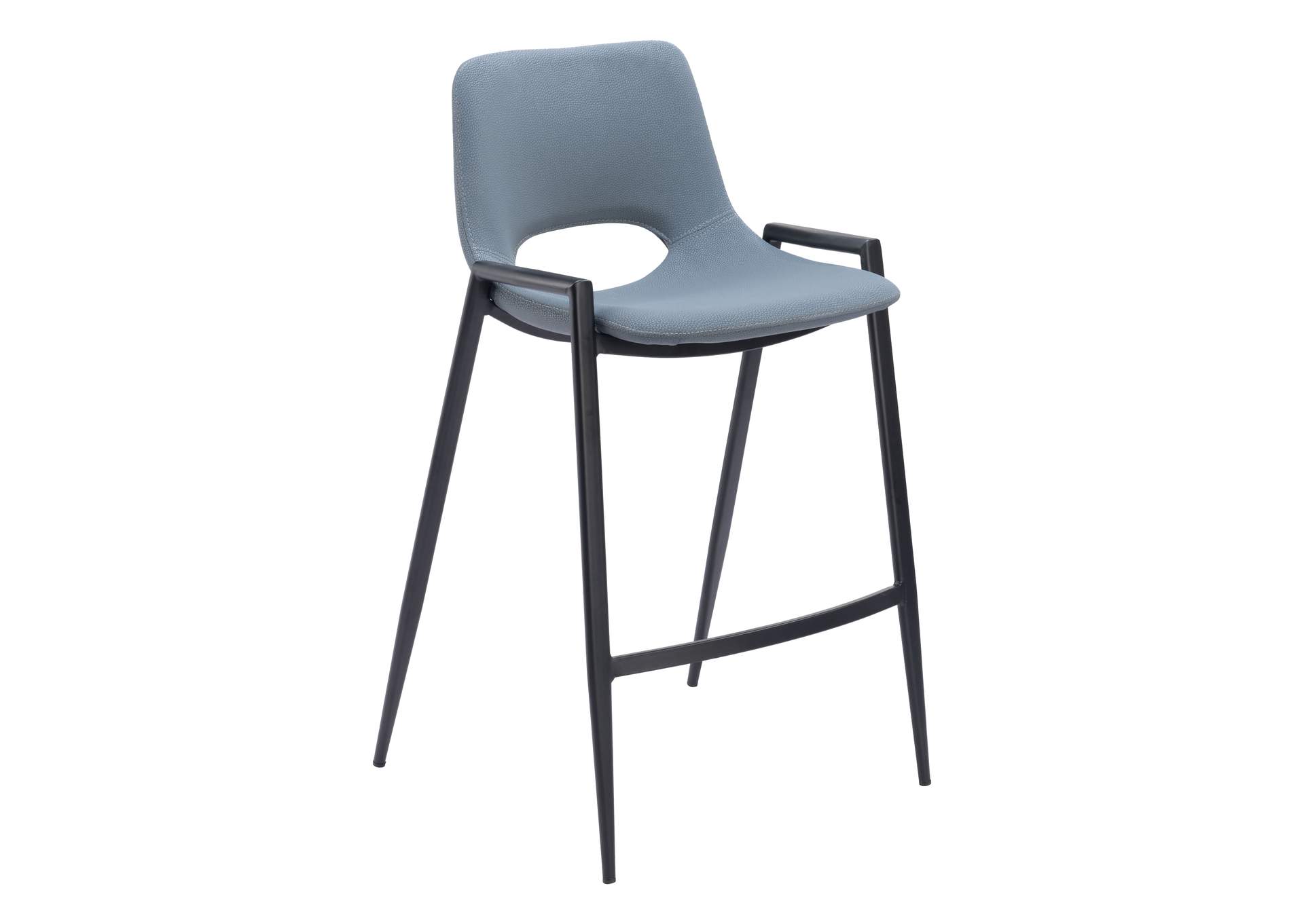 Desi Counter Stool (Set Of 2) Azure Gray image 4