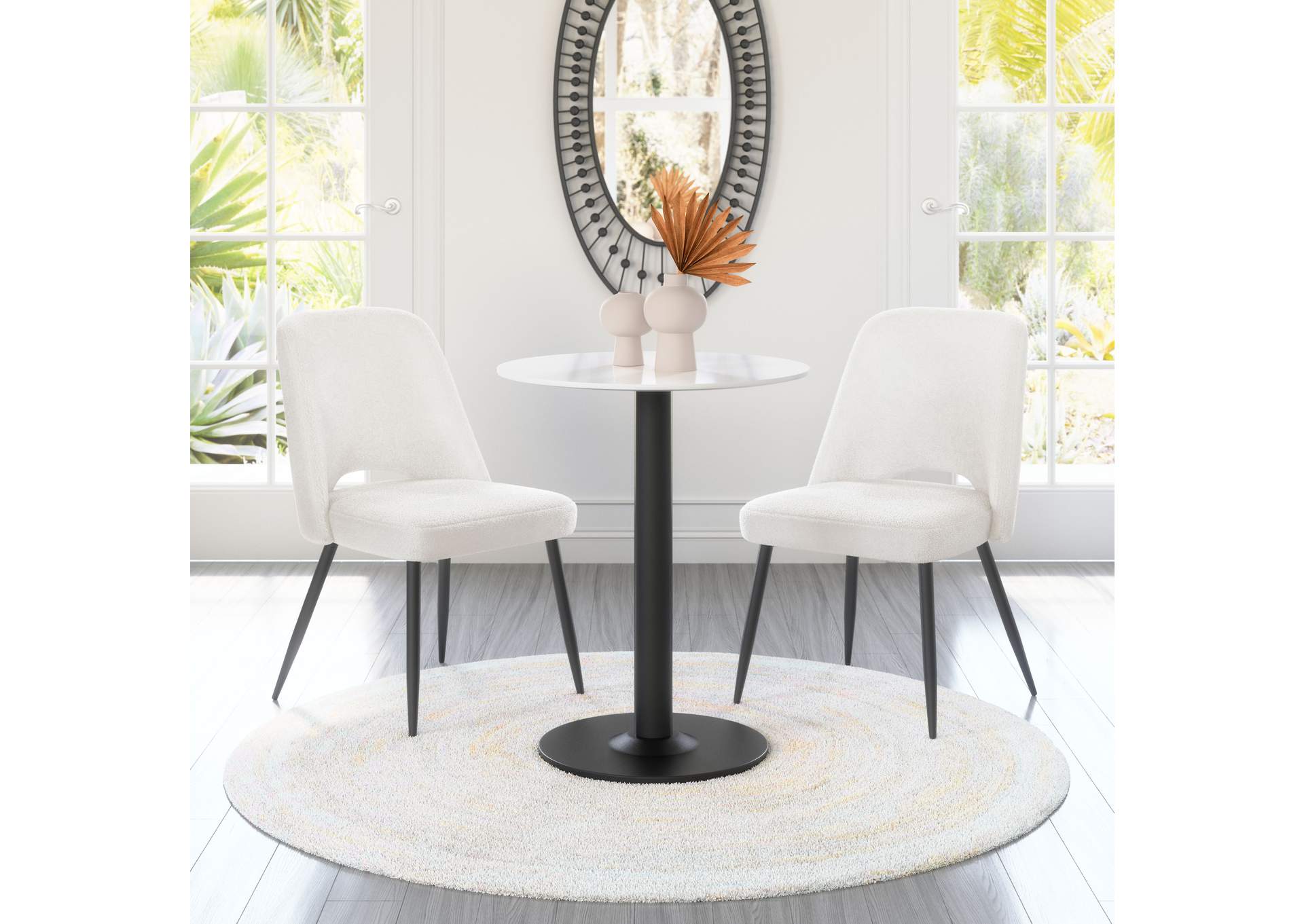Teddy Dining Chair (Set Of 2) Ivory image 3