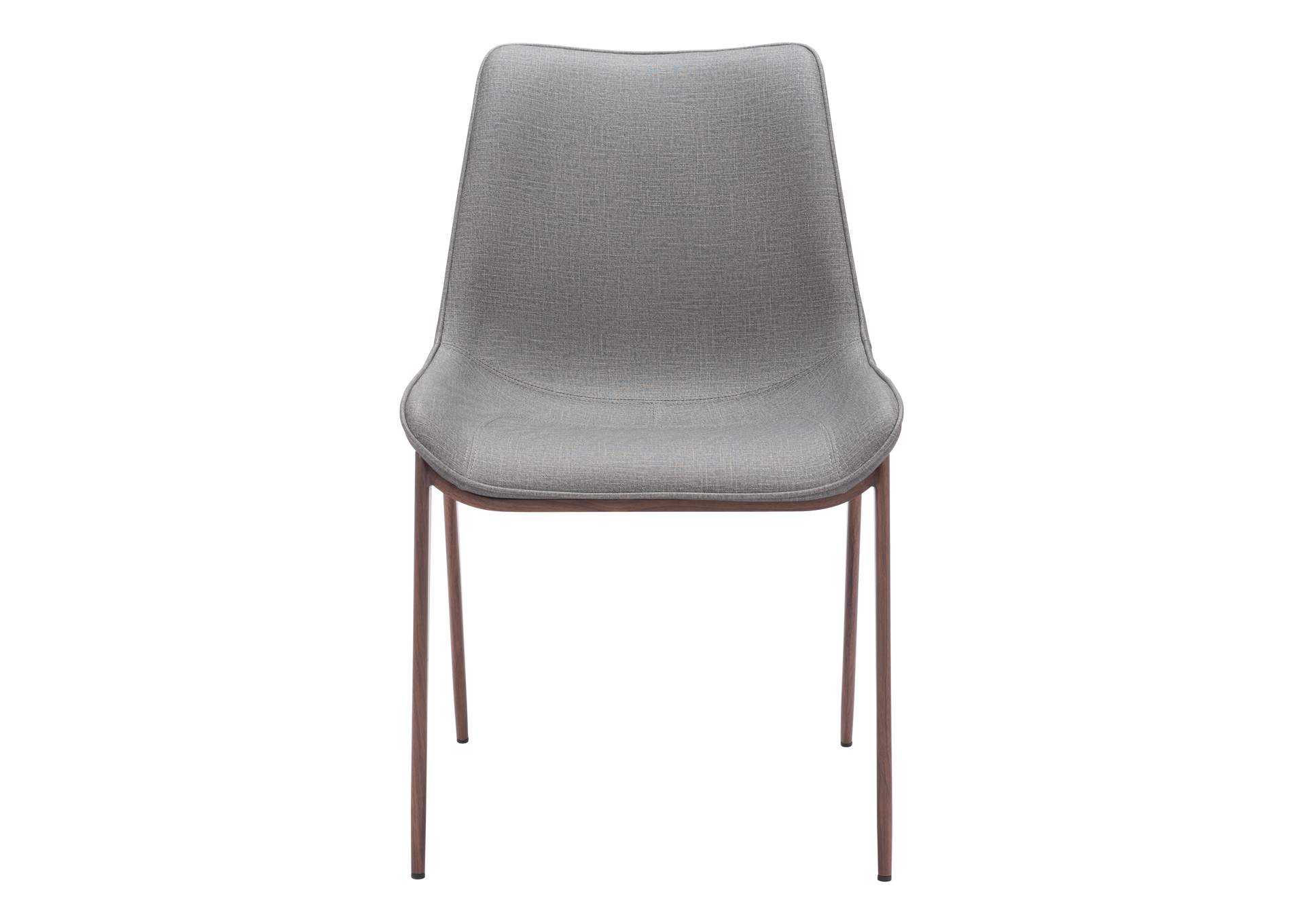 Magnus Dining Chair (Set Of 2) Slate Gray & Walnut image 7