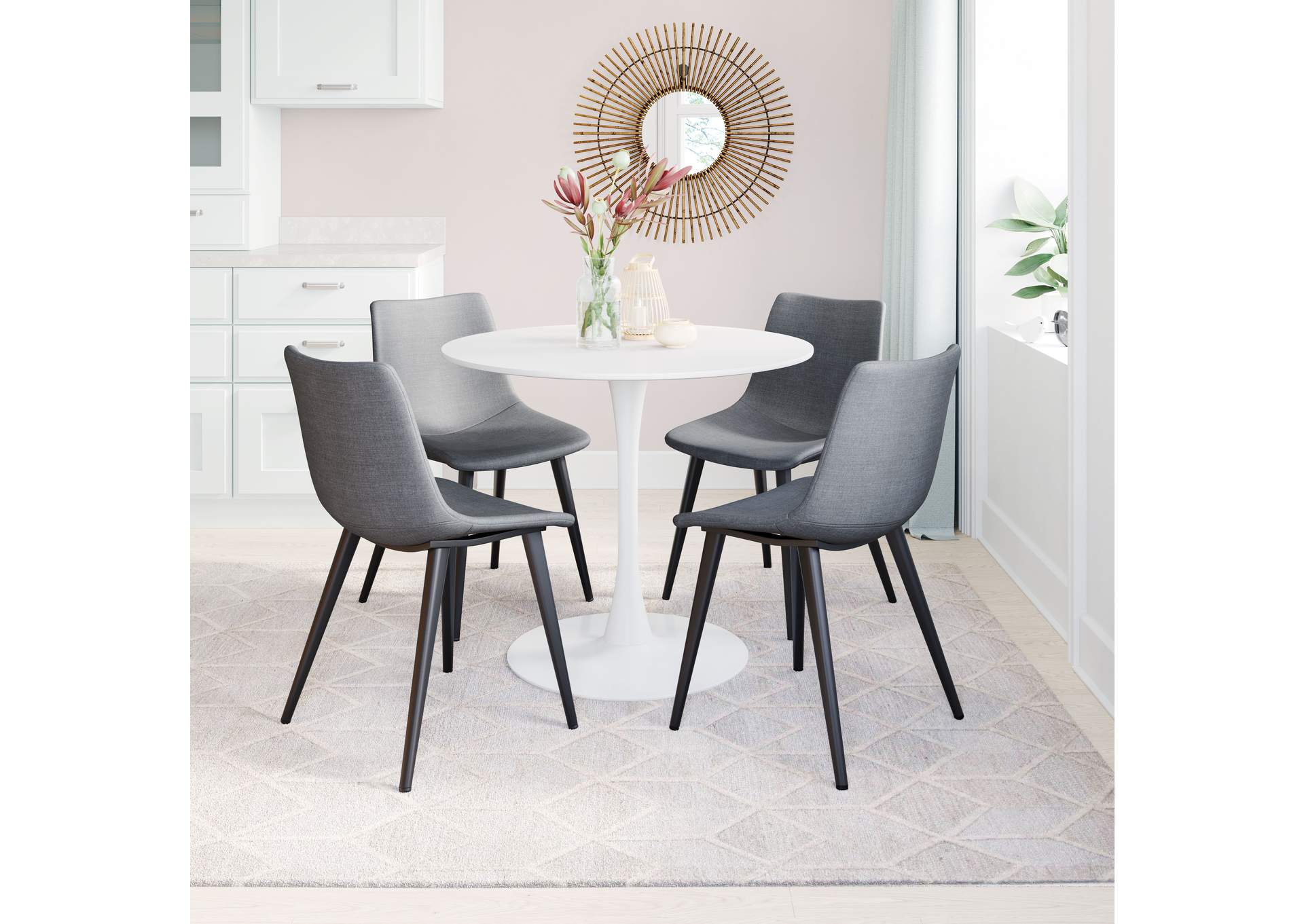 Daniel Dining Chair (Set Of 2) Gray image 3