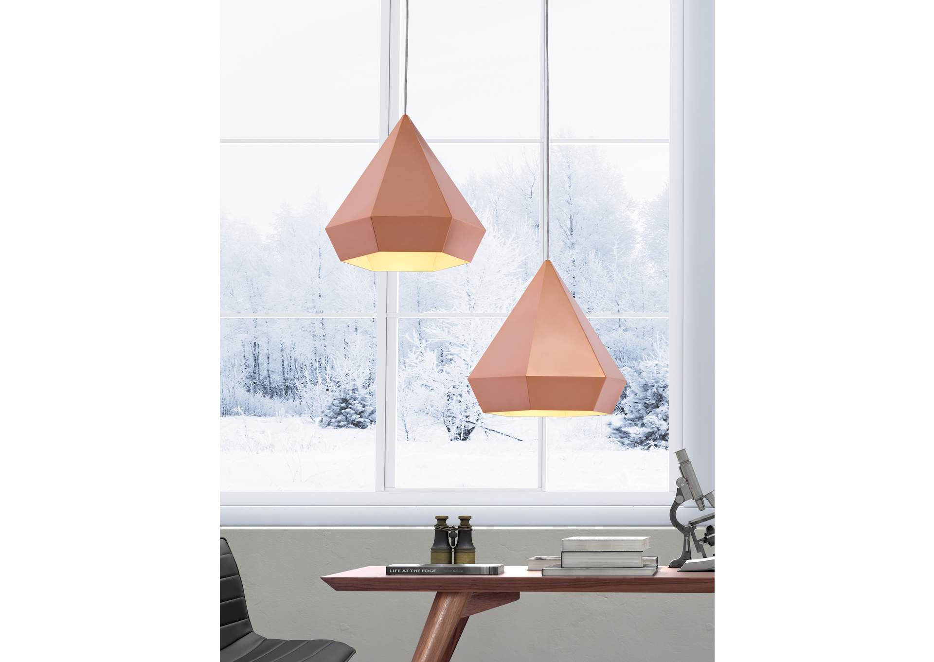 Forecast Ceiling Lamp Rose Gold image 1