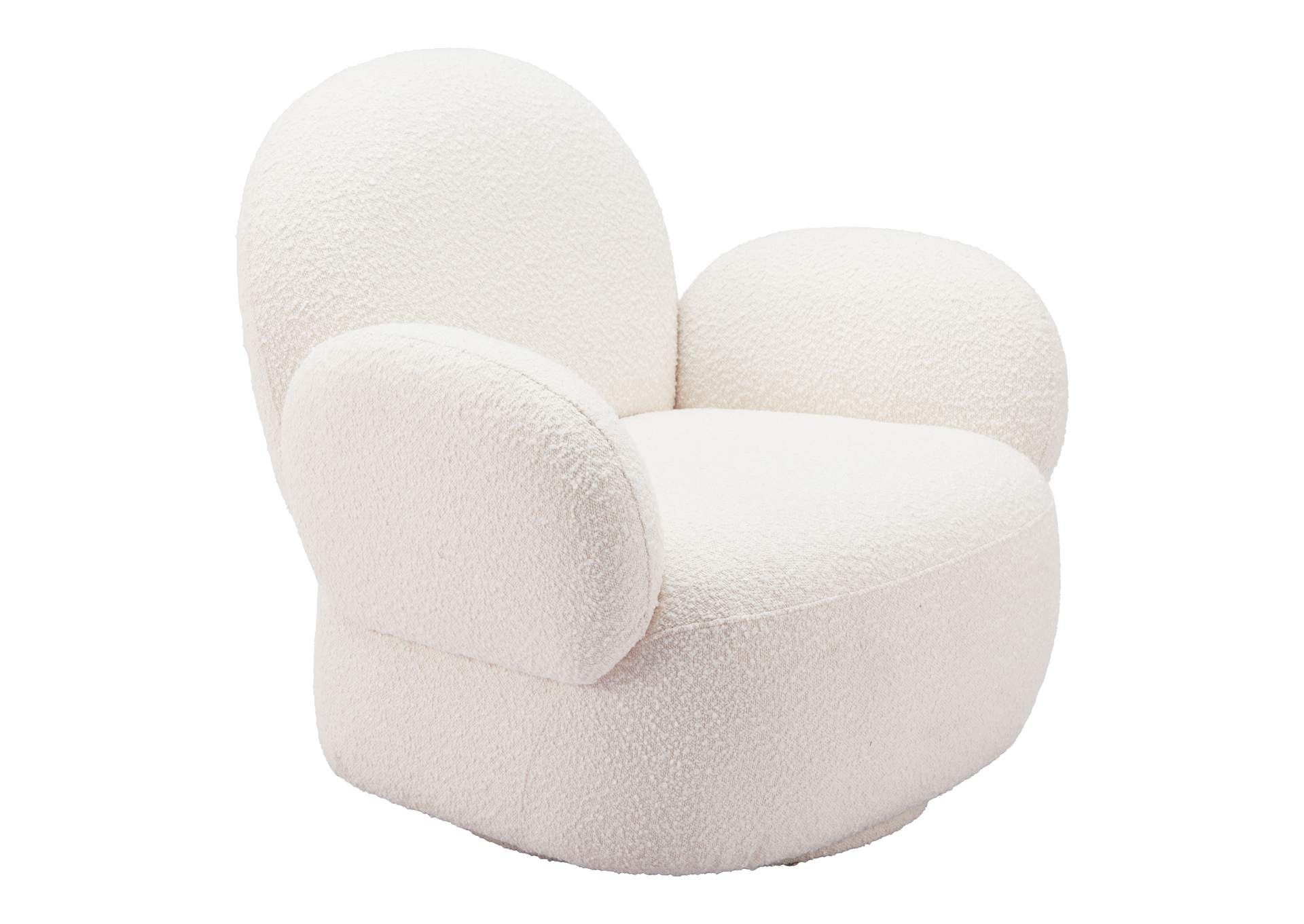 Pilka Swivel Chair White image 9