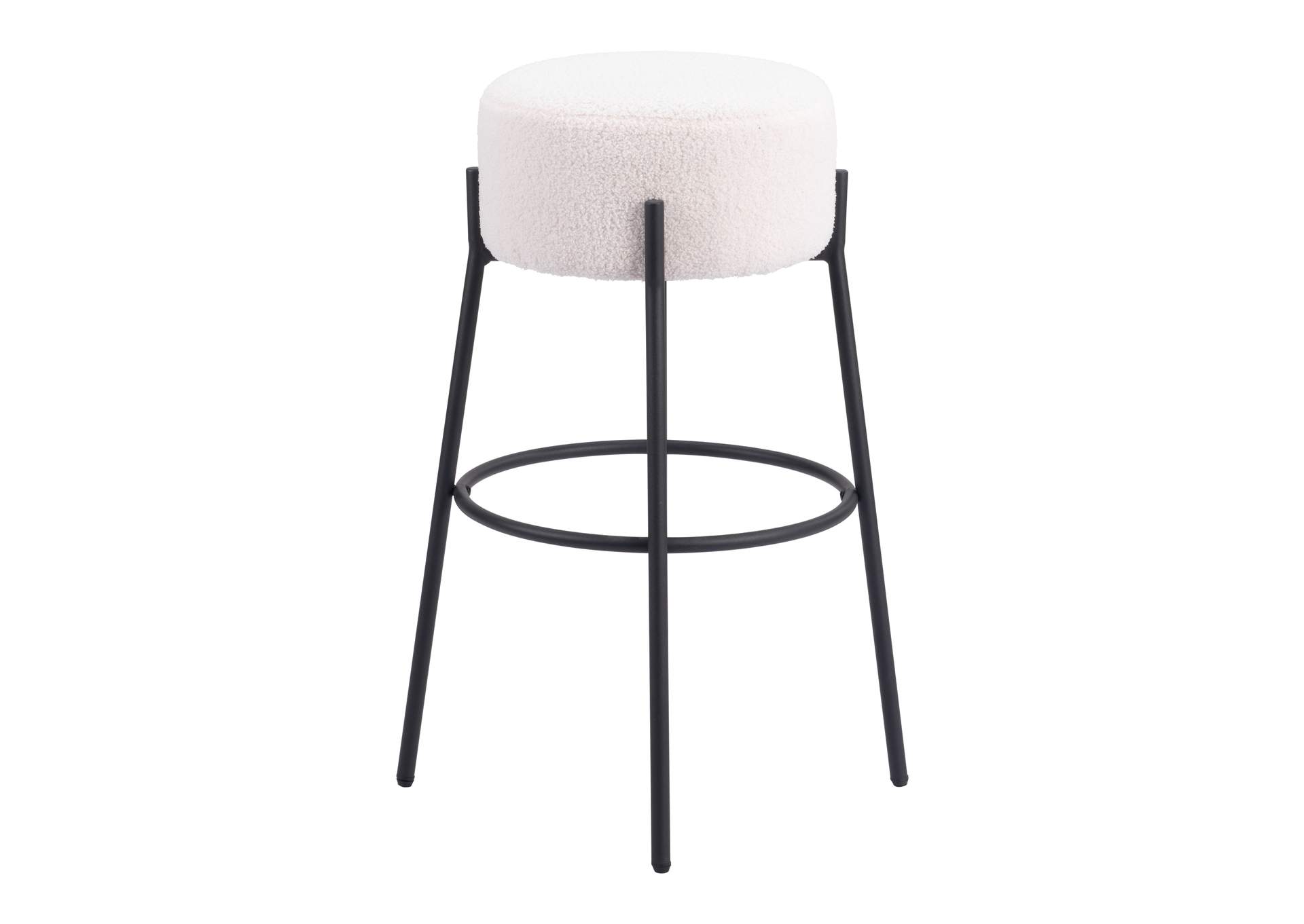 Blanche Barstool (Set Of 2) Ivory image 4