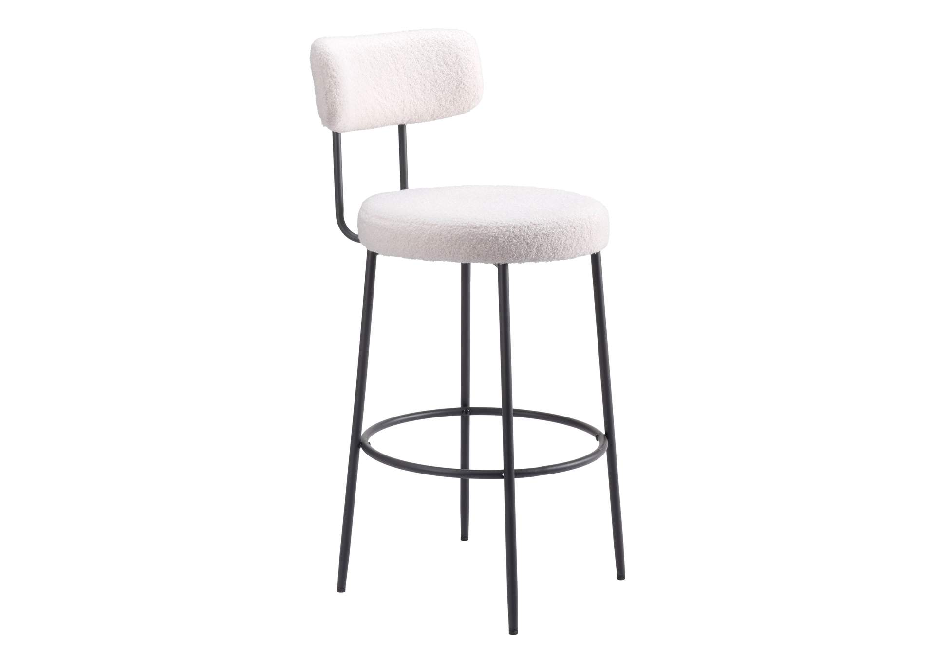 Blanca Barstool (Set Of 2) Ivory image 8