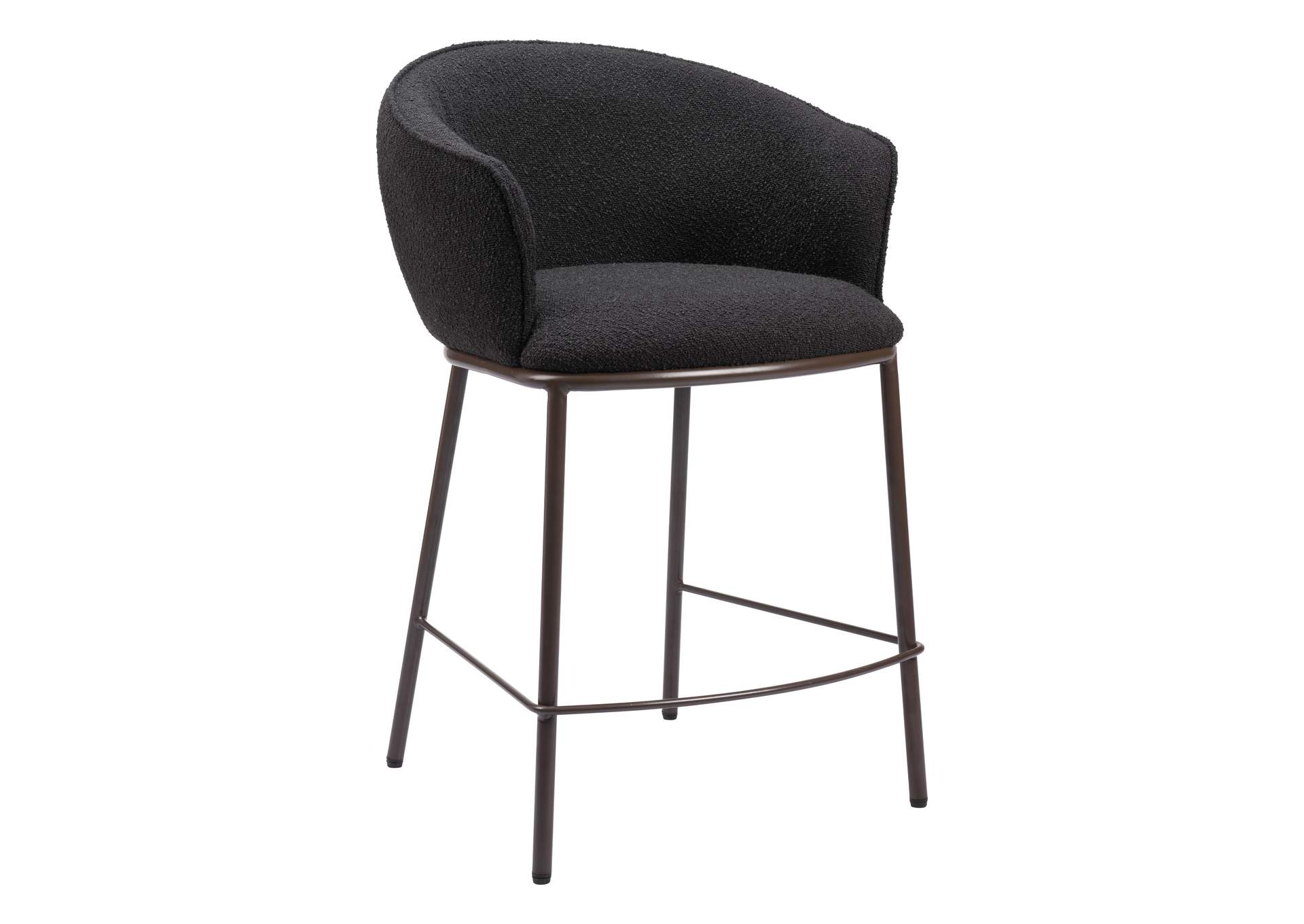 Essen Counter Stool Black & Bronze image 4