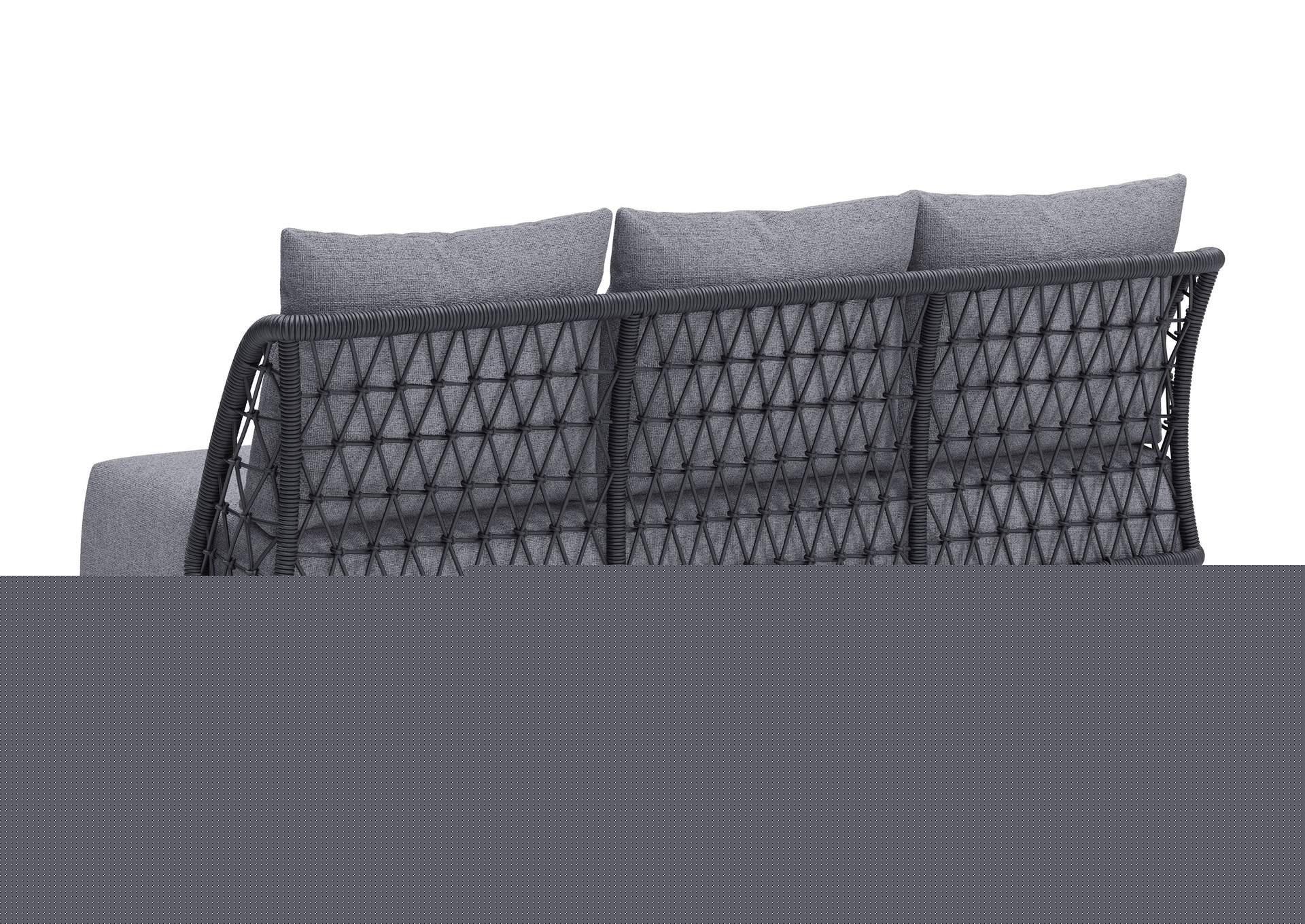 Mekan Outdoor Sofa Gray image 9