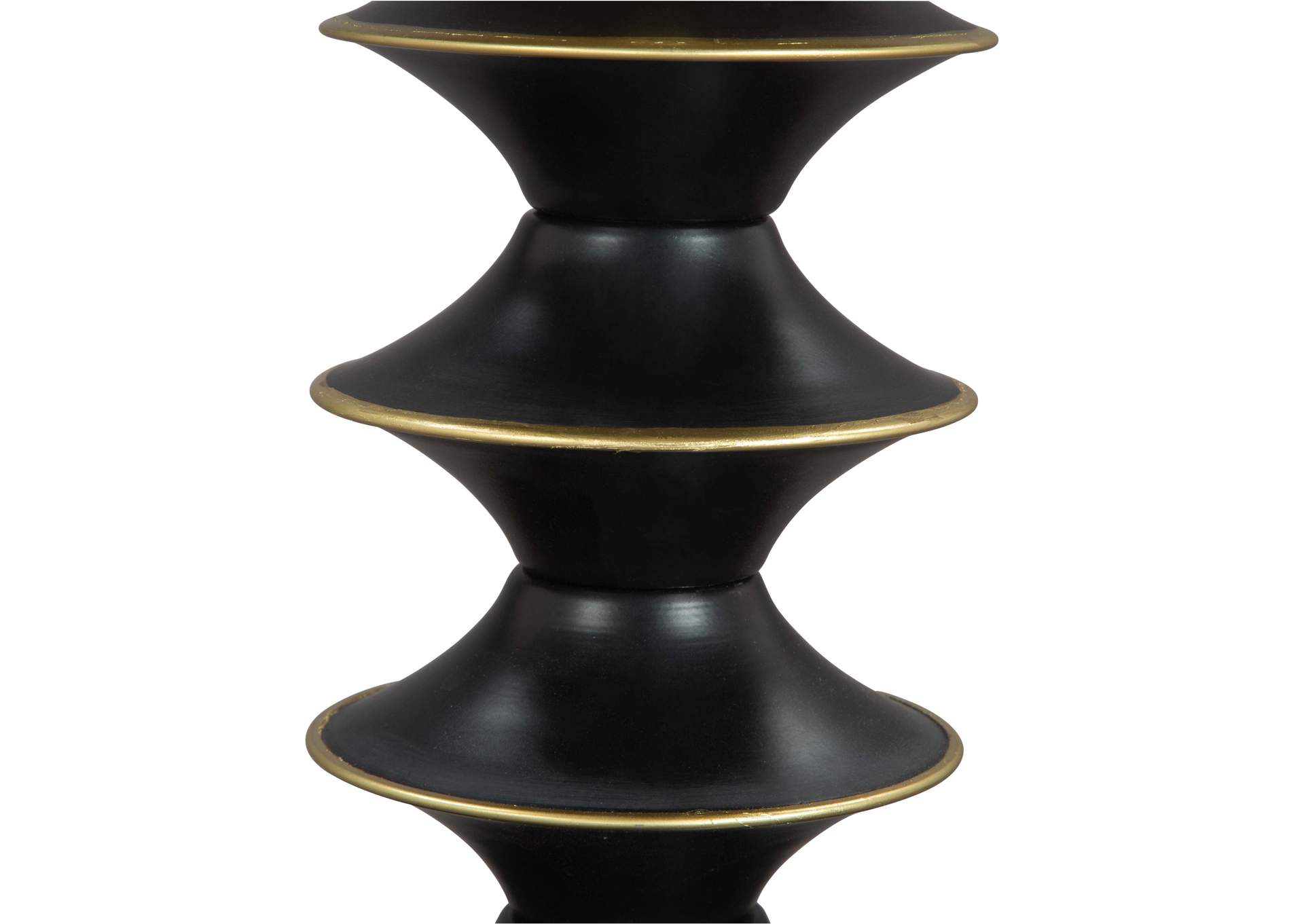Donahue Side Table Gold & Black image 7