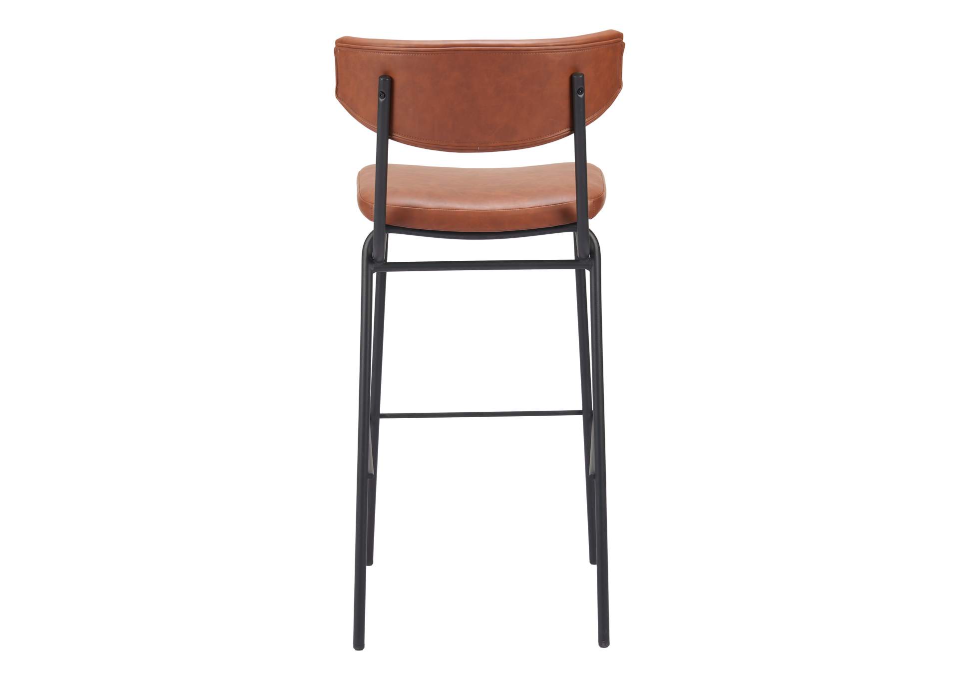 Charon Barstool (Set Of 2) Vintage Brown image 6