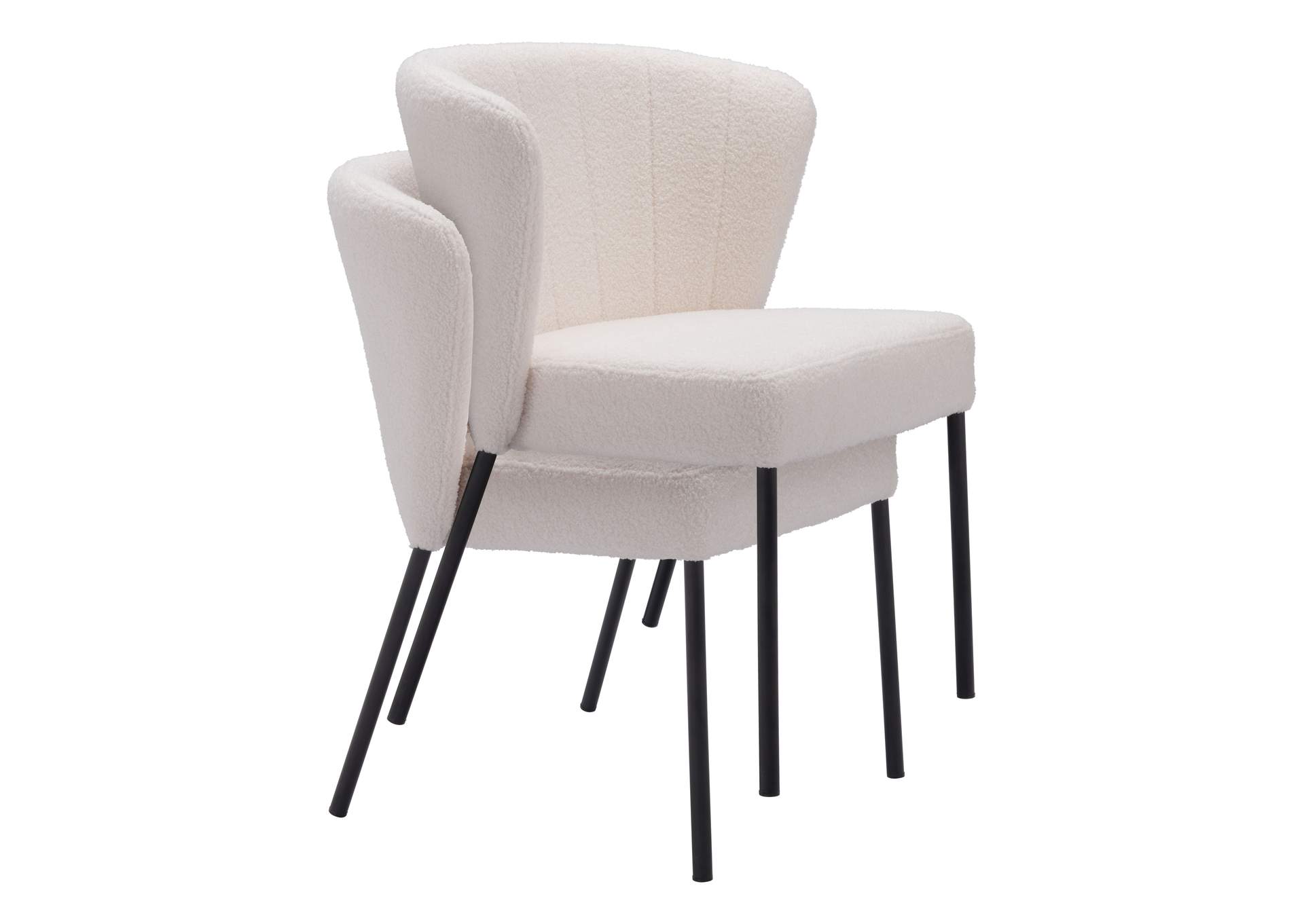 Aimee Dining Chair (Set Of 2) Cream image 10