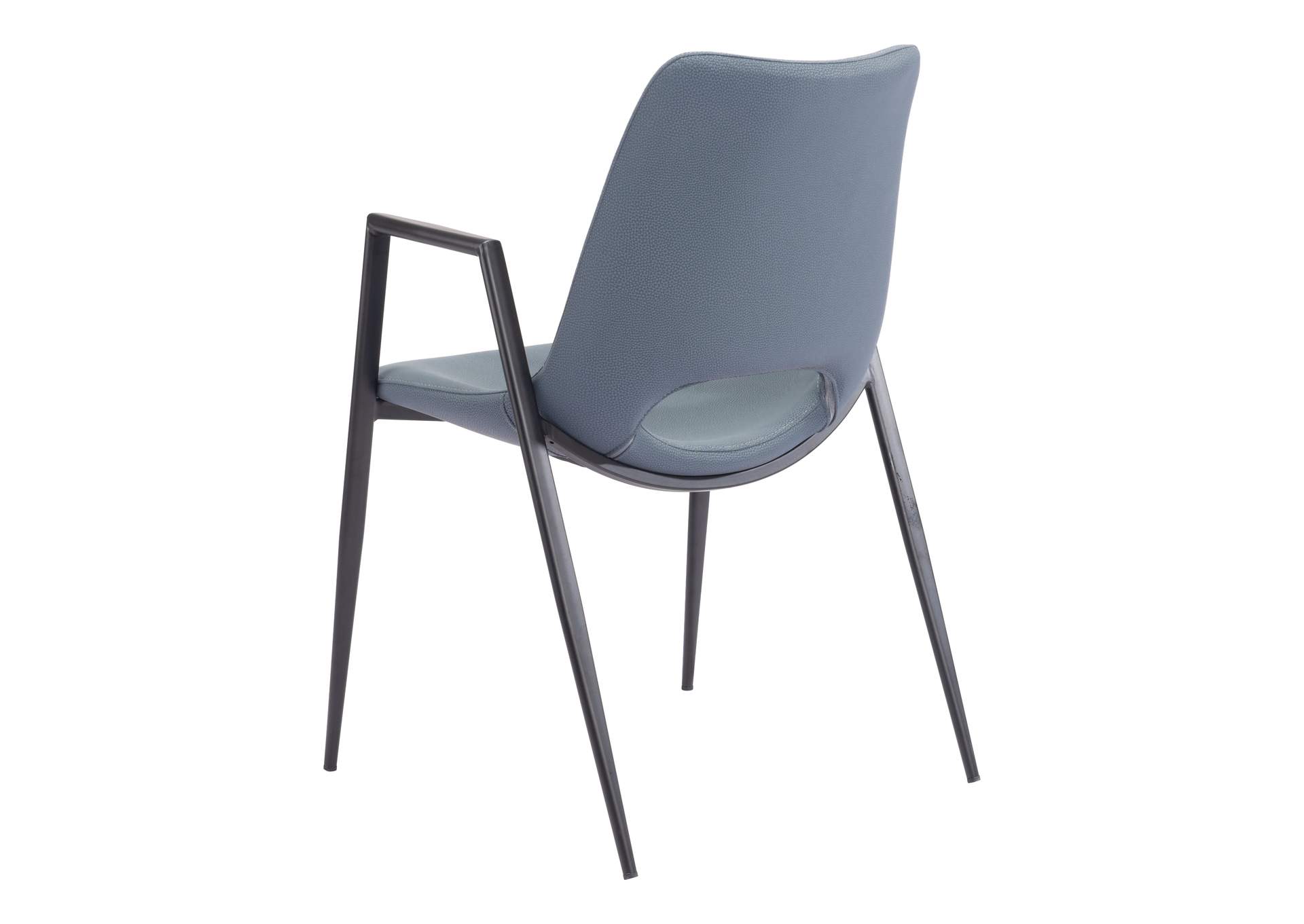 Desi Dining Chair (Set Of 2) Azure Gray image 8