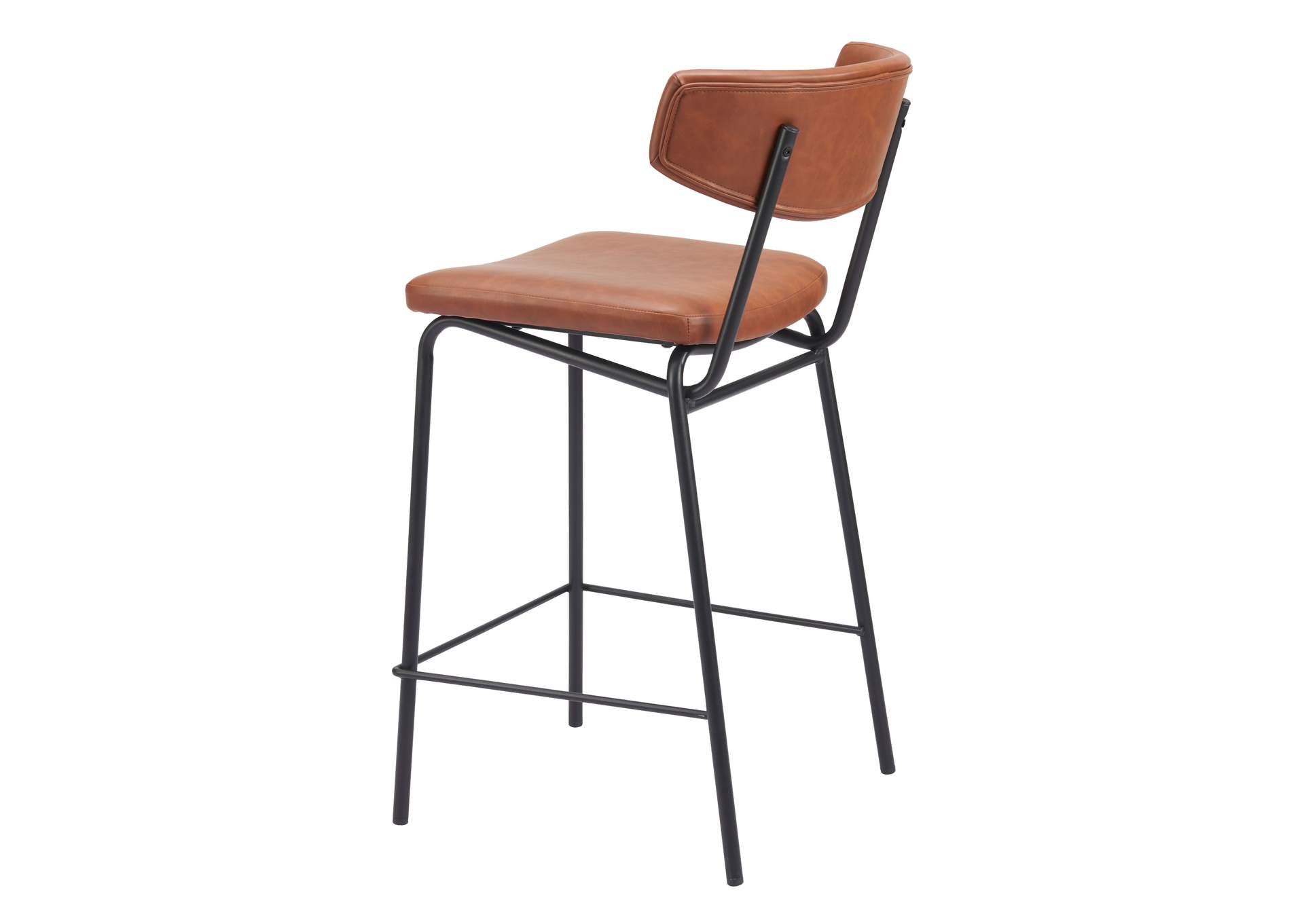 Charon Counter Stool (Set Of 2) Vintage Brown image 8