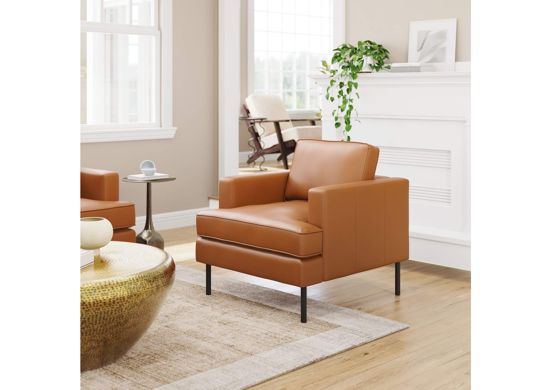 Decade Armchair Brown