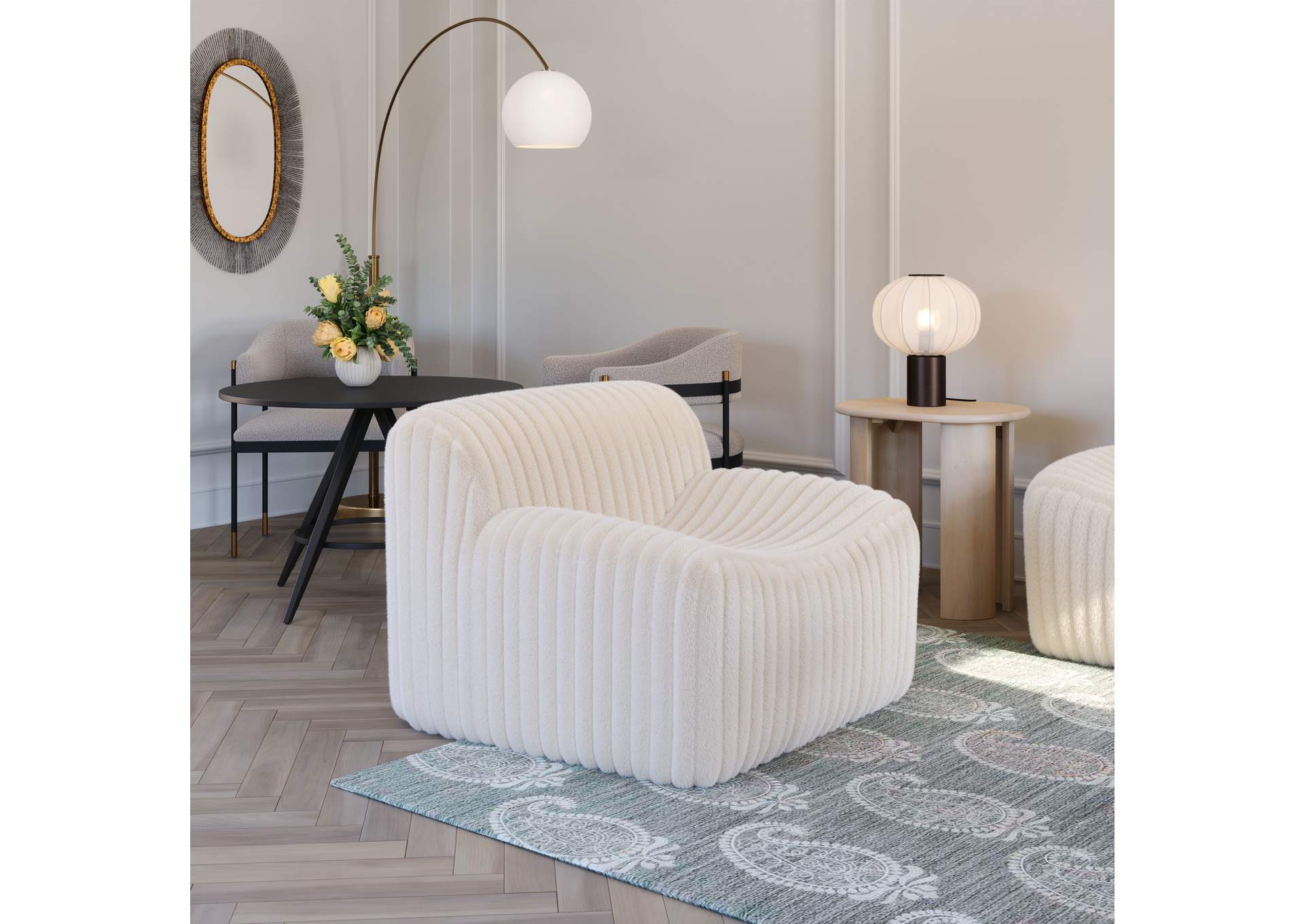Osterbro Accent Chair Cream image 1