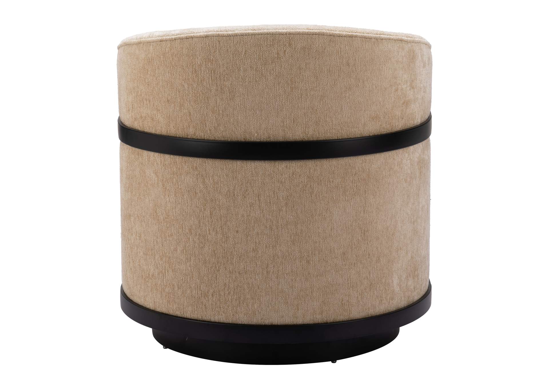 Hanko Swivel Chair Golden Beige image 5