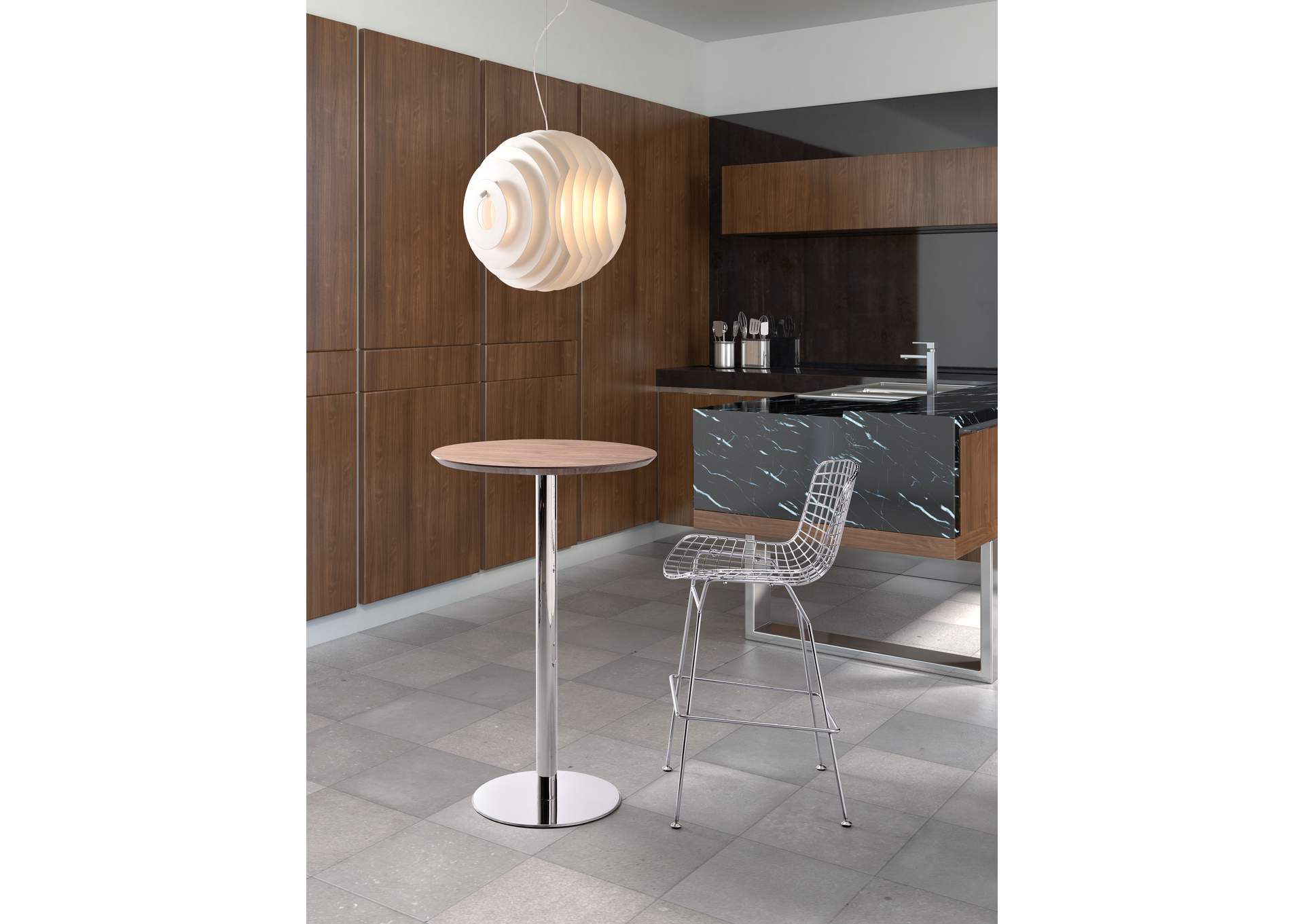 Bergen Bar Table Walnut image 1