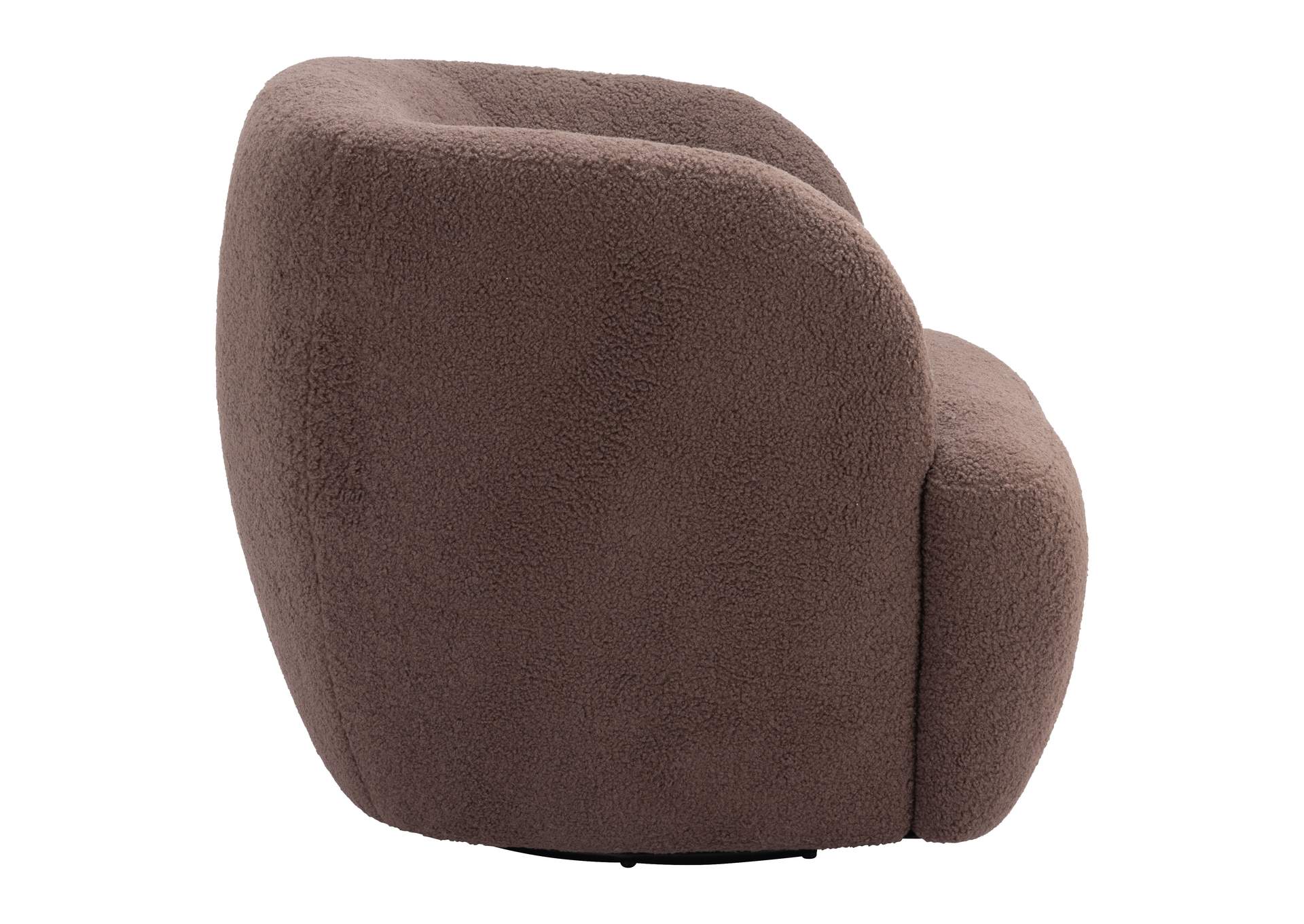 Govan Swivel Chair Brown image 4