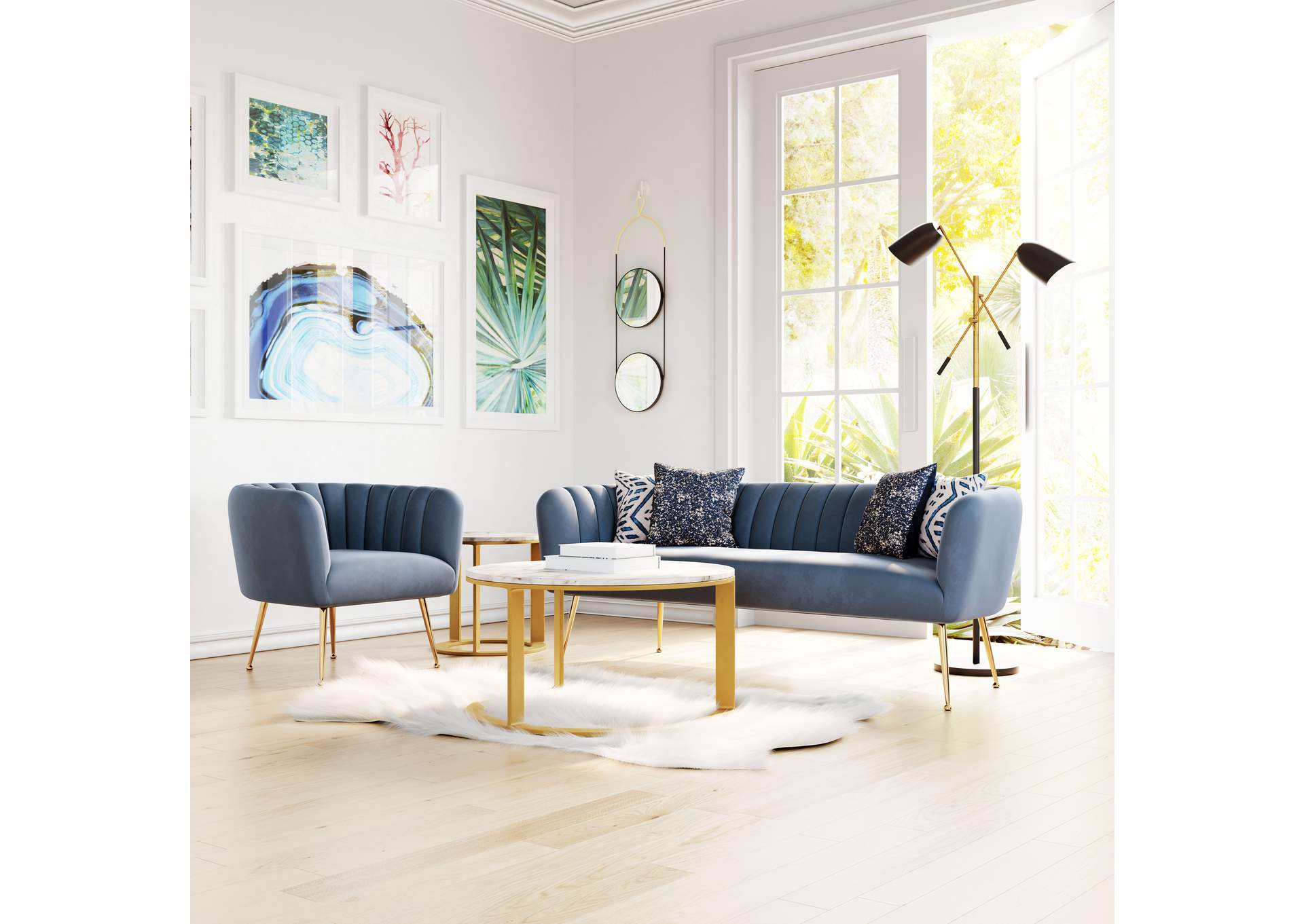 Deco Sofa Gray image 3