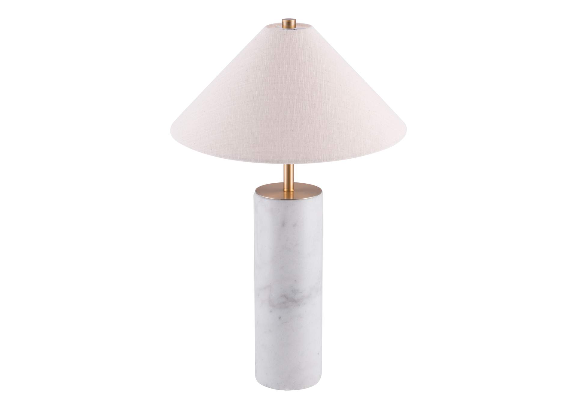 Ciara Table Lamp Beige & White image 6