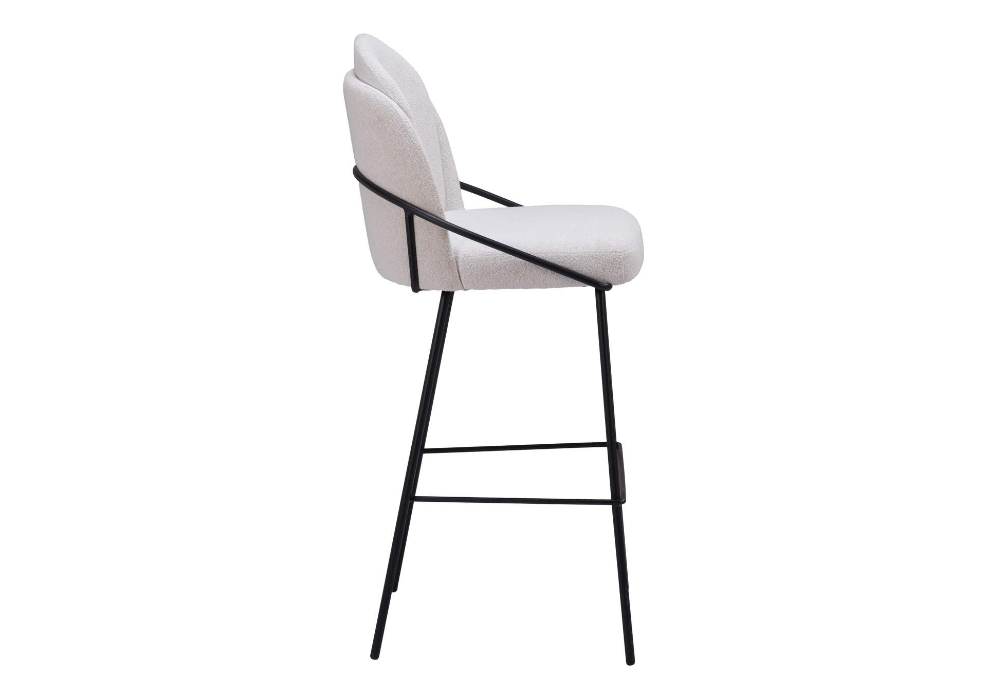 Jambi Barstool (Set Of 2) Ivory image 3