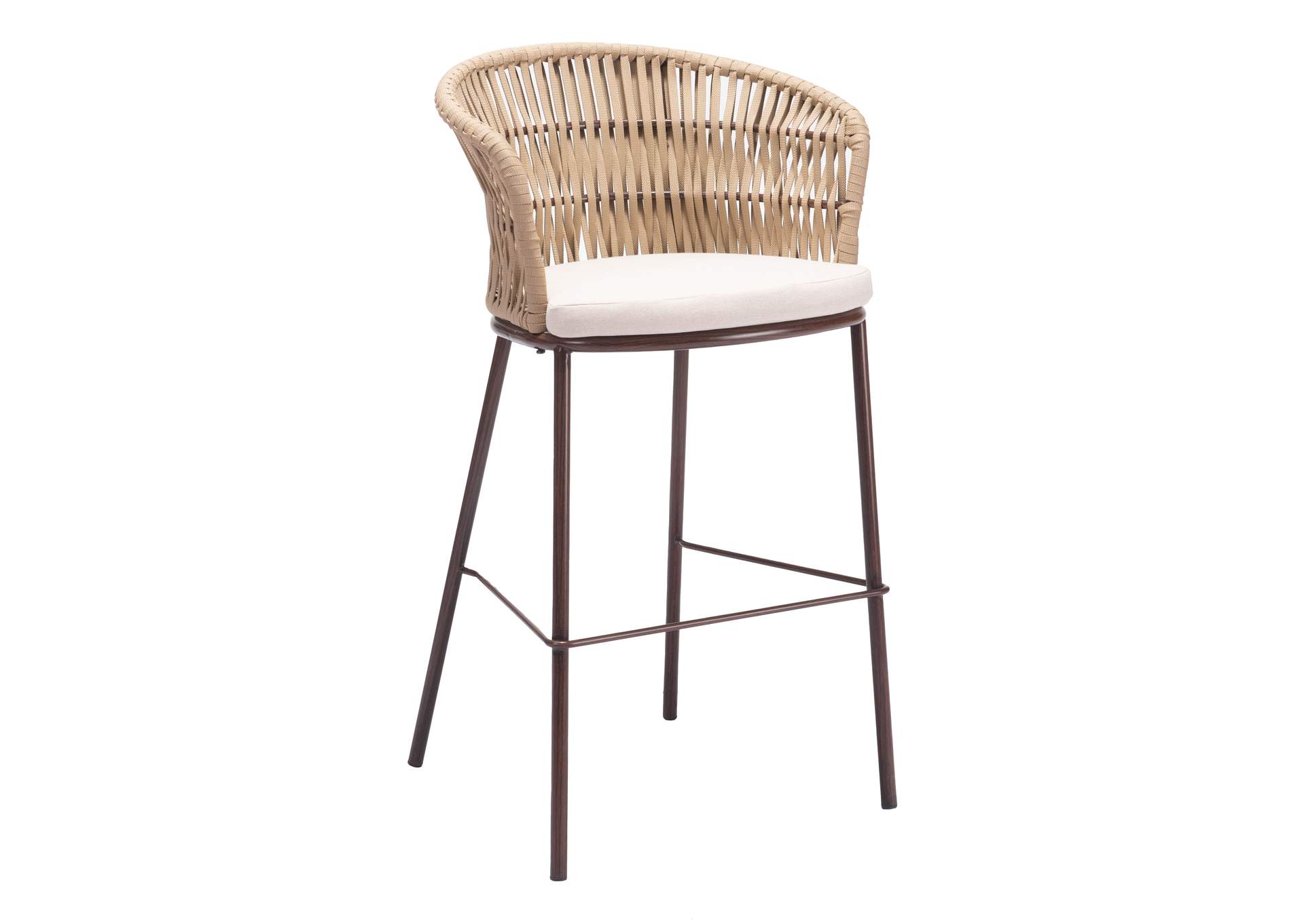 Freycinet Outdoor Barstool (Set Of 2) Natural image 3