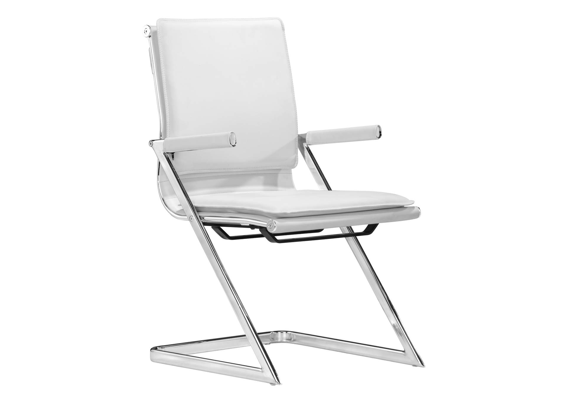 Lider Plus Conference Chair (Set Of 2) White image 4