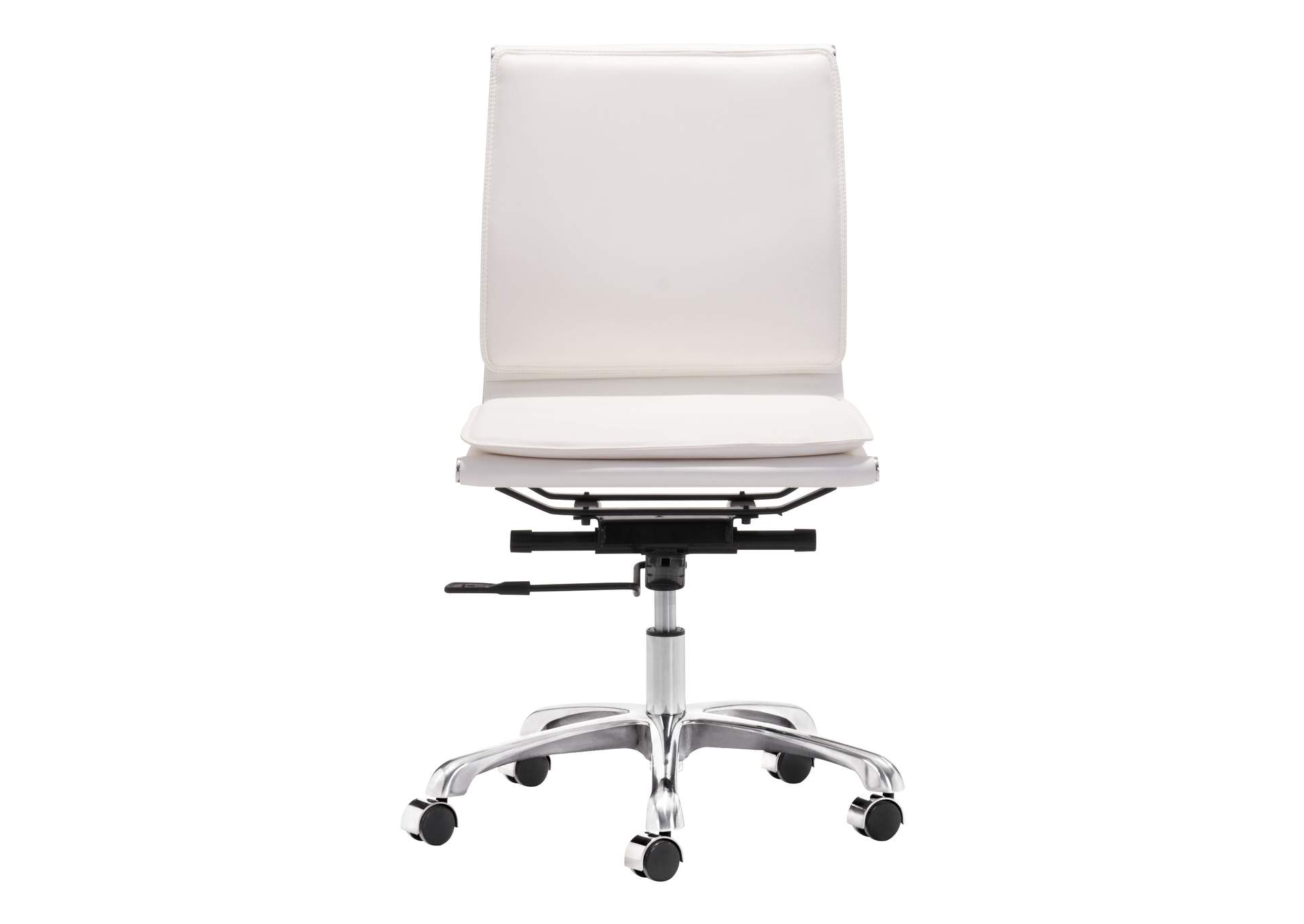 Lider Plus Armless Office Chair White image 7